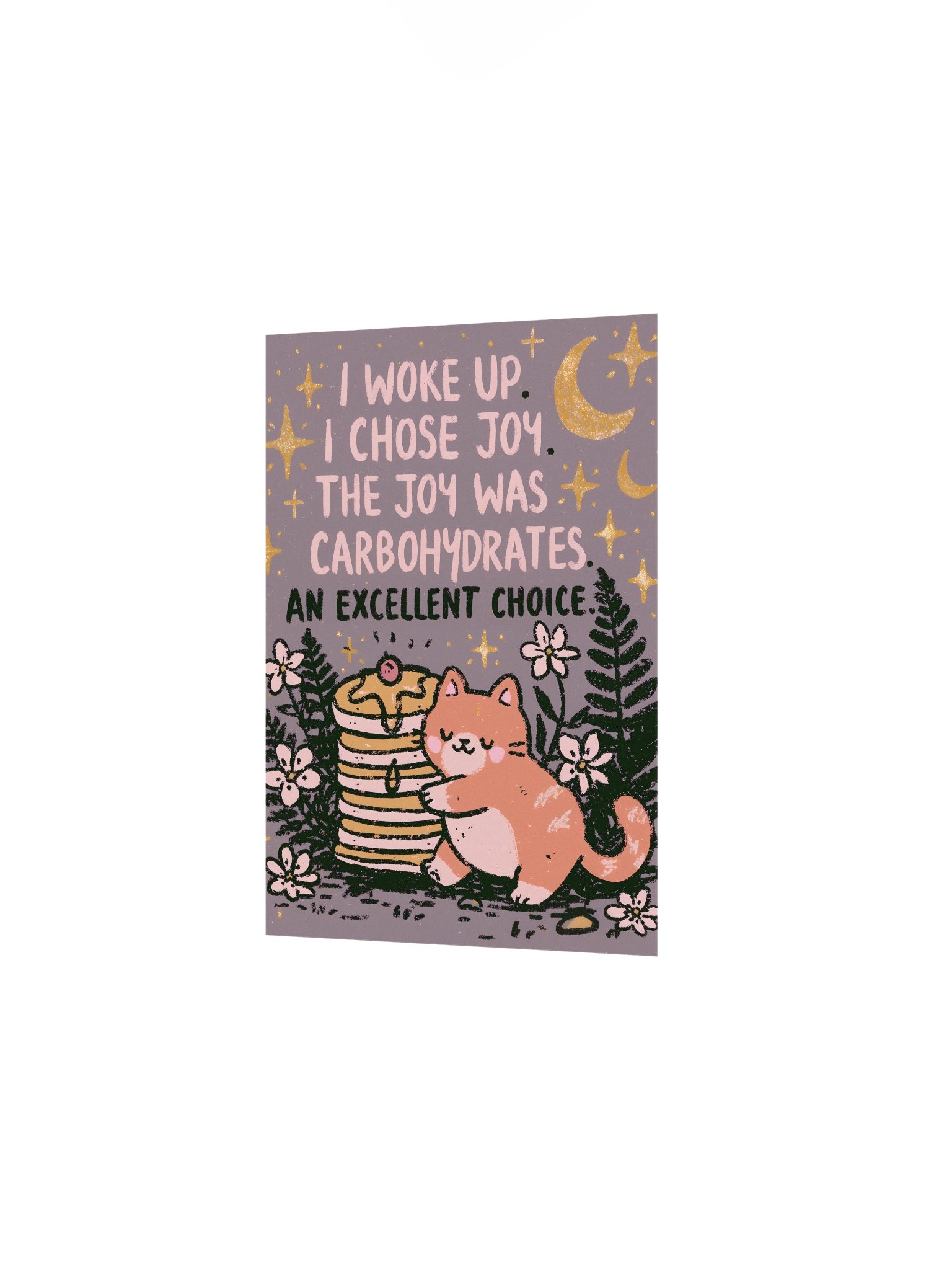 Joy Was Carbohydrates Cat Poster product image (10)