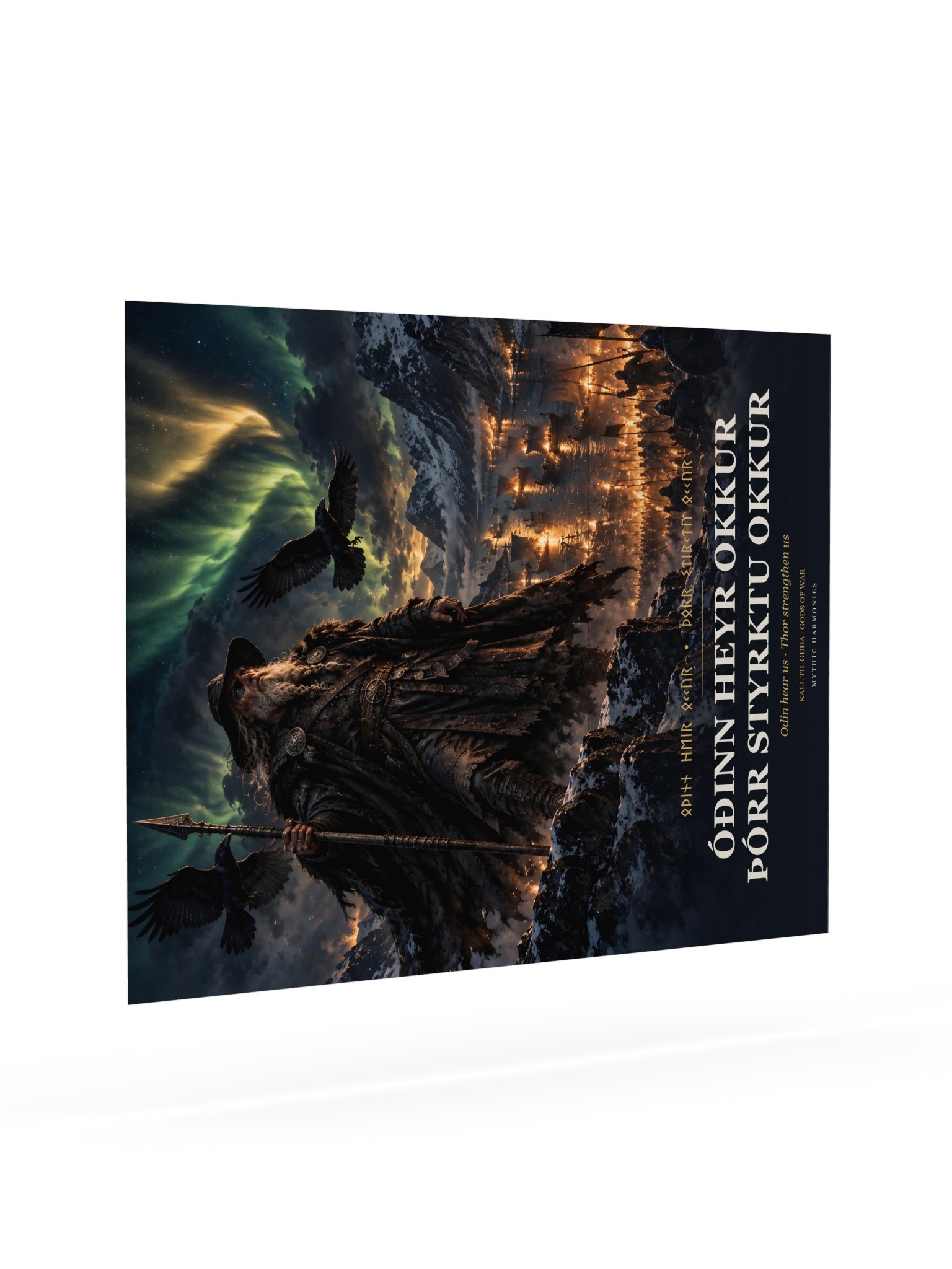Óðinn heyr okkur — Gods of War Art Poster product image (14)