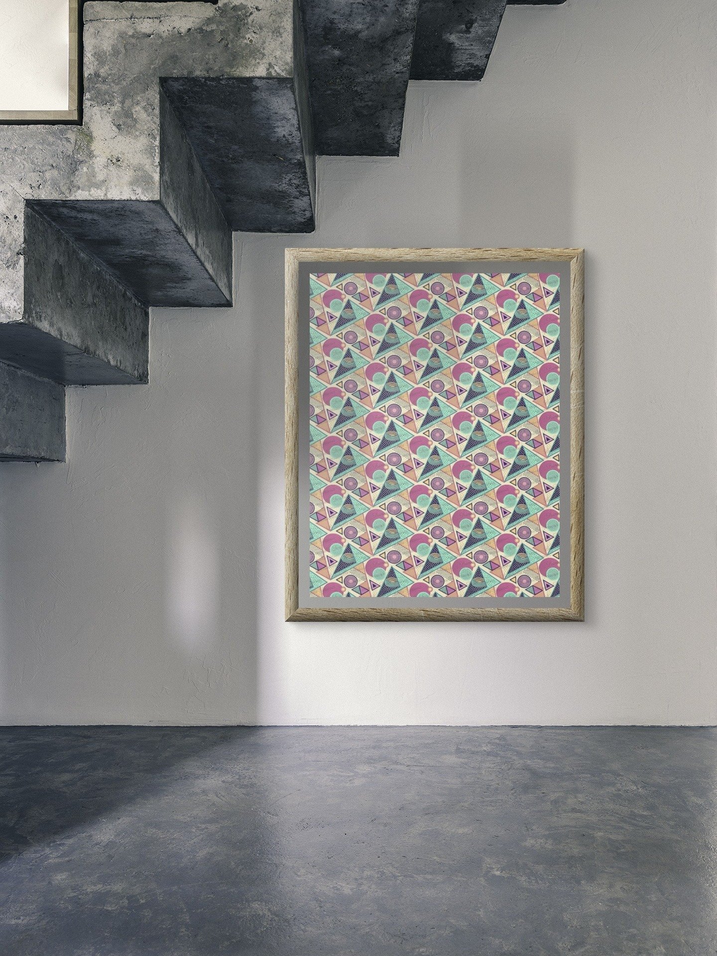 Retro Memphis Geometric – Digital Paper Bundle product image (3)