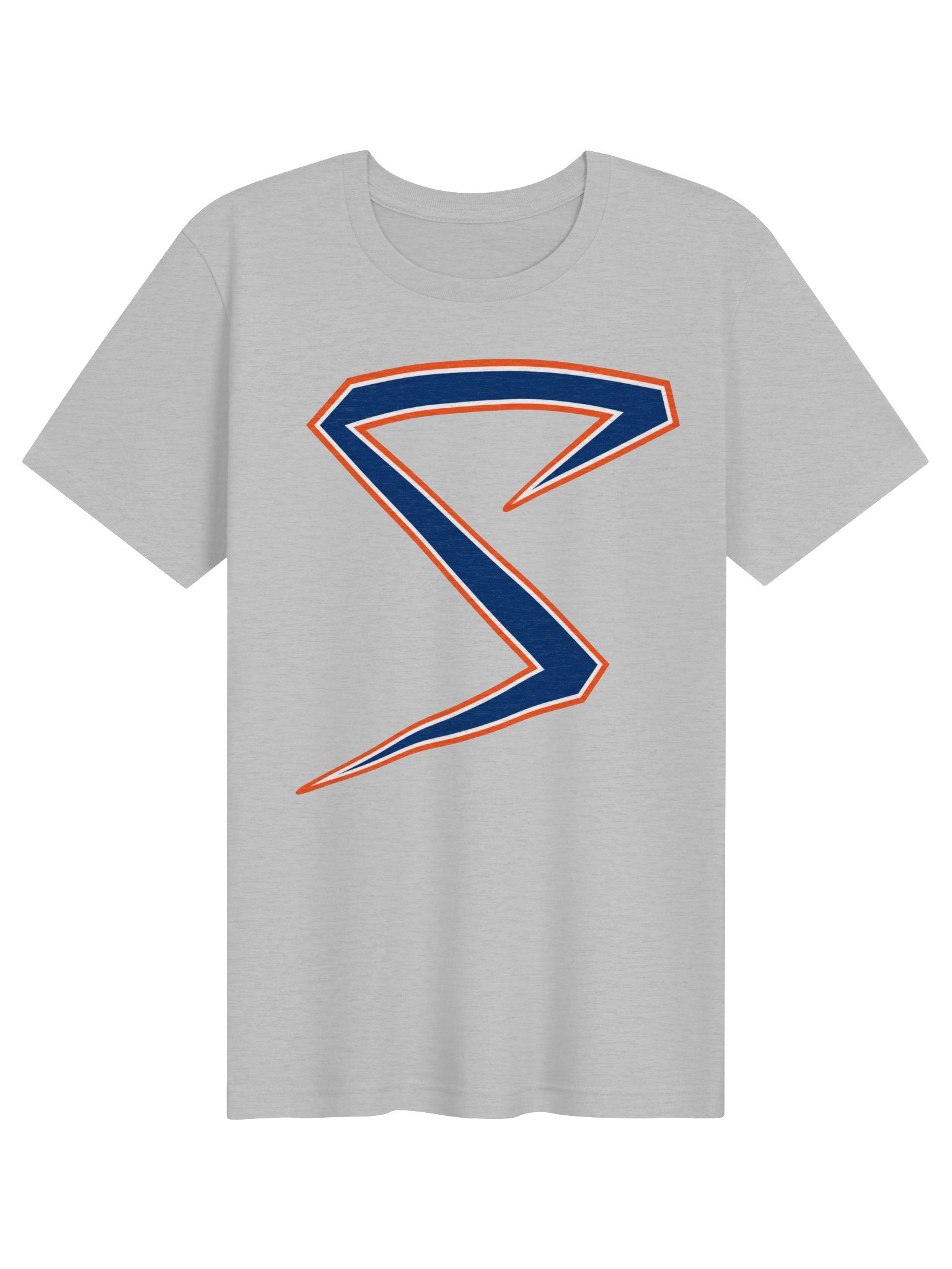 Midwest Sluggers S-Logo-Navy Unisex Supersoft Tee product image (15)