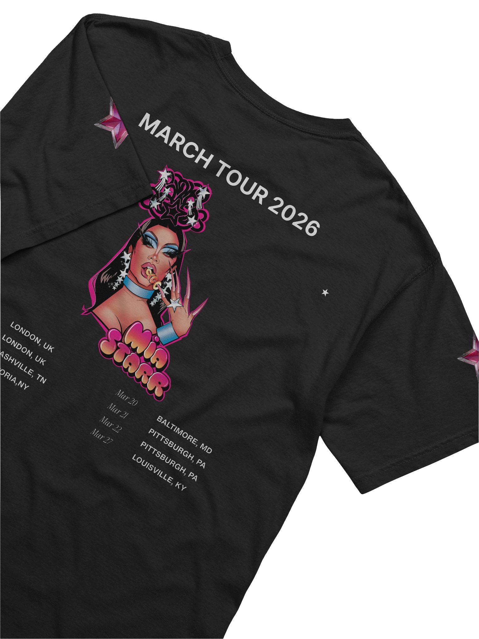 Mia Starr March '26 Tour Shirt (black) product image (5)