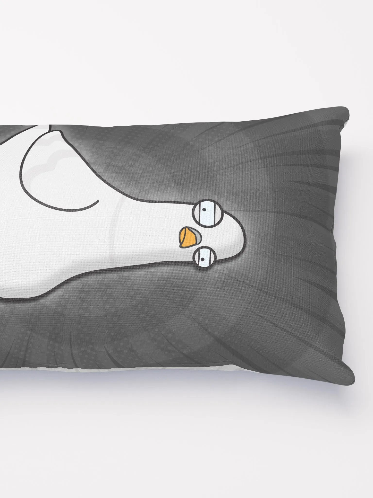 Pigeon Cushion (White/Black) product image (4)
