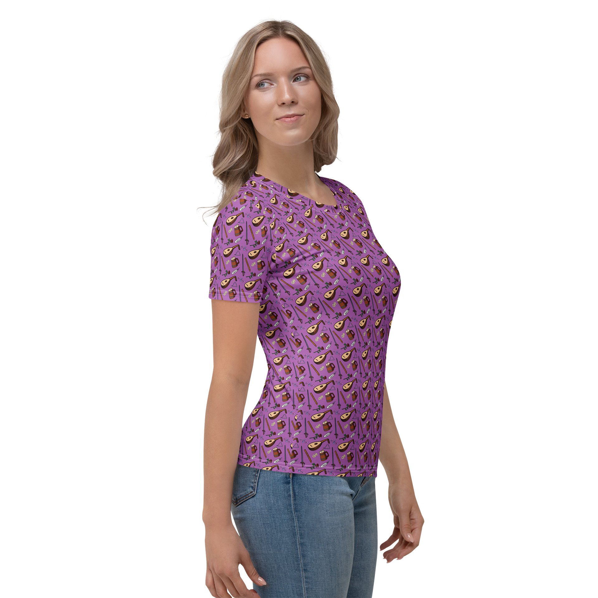 Fitted Bard T-shirt product image (6)