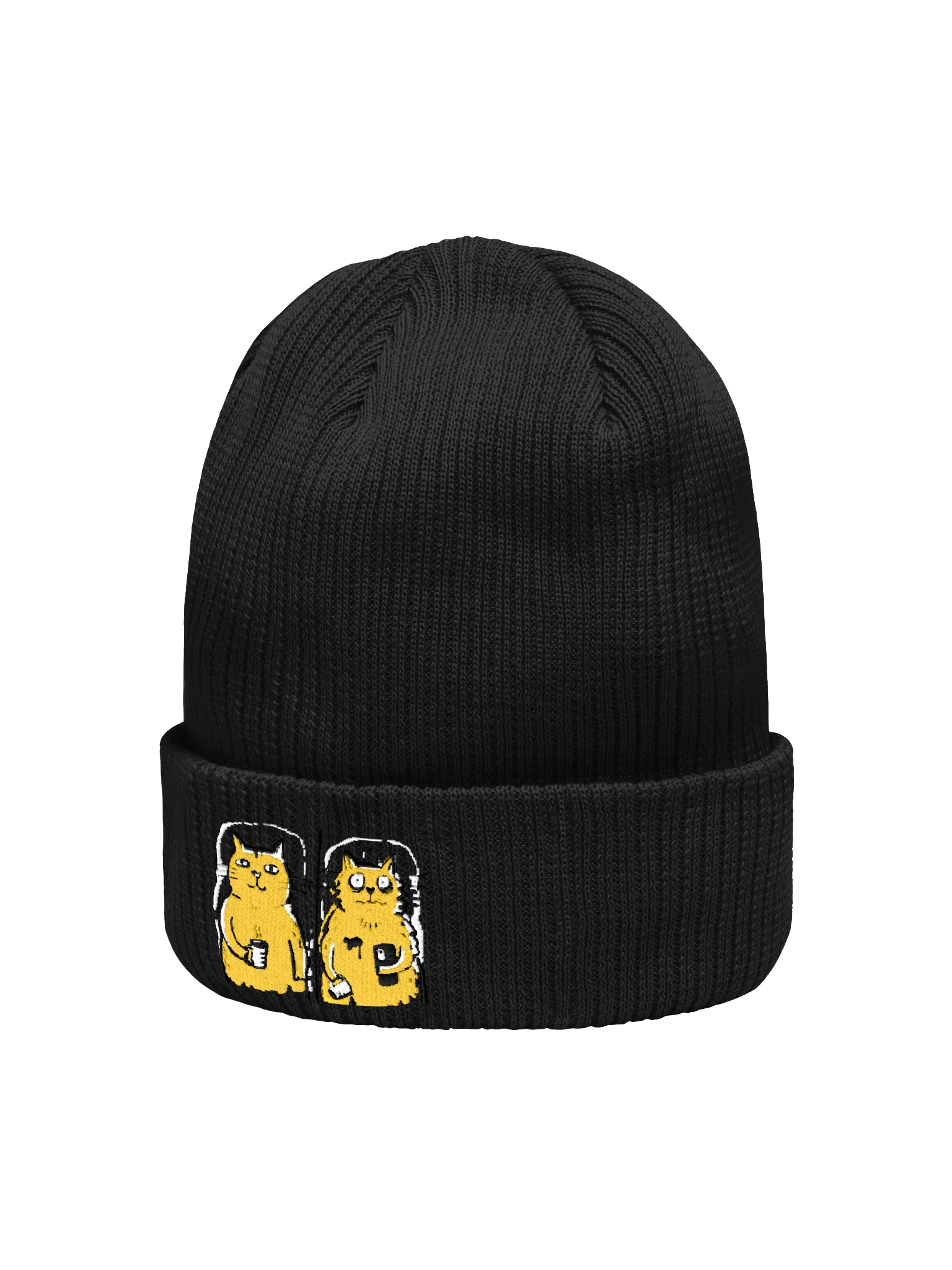 Organic Ribbed Beanie – Classic Winter Hat product image (2)