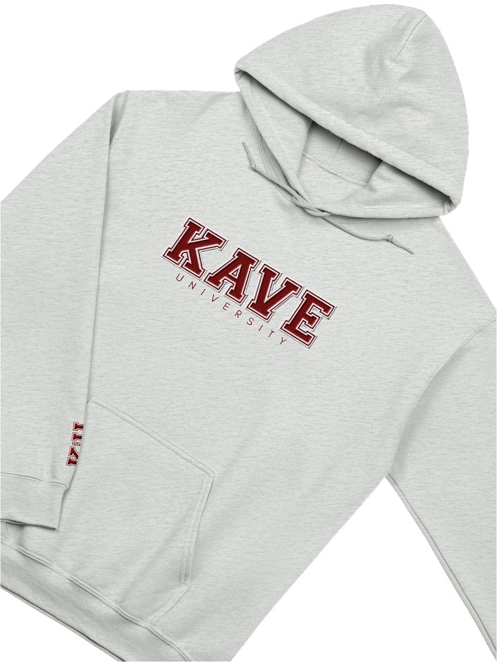 KAVE University Hoodie | Maroon Lettering product image (2)