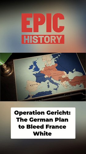 Operation Gericht: the german plan to bleed france white
💔 700,000 casualties. One battle. Germany's Operation Gericht aimed ...