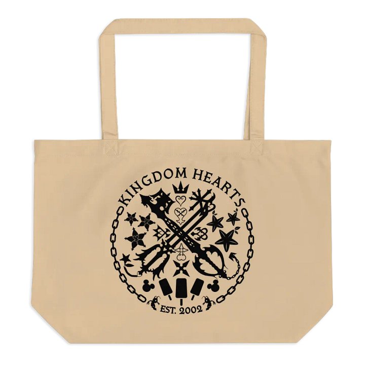 Kingdom Hearts Est 2002 Large Tote Natural product image (1)