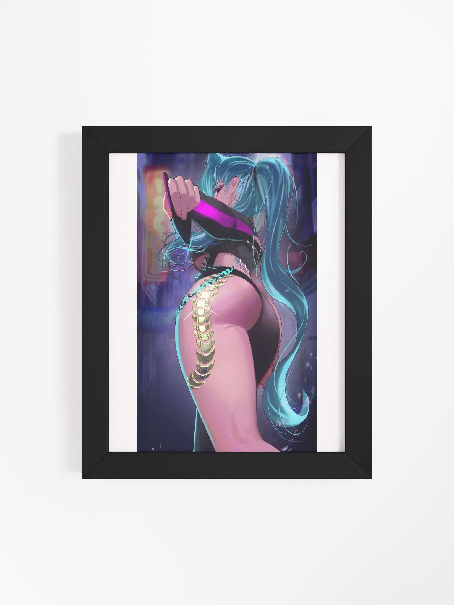Invisible leash (framed) product image (4)