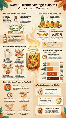 Préparer son propre rhum arrangé maison est une tradition conviviale et gourmande. Tout commence par le choix de la base : un...