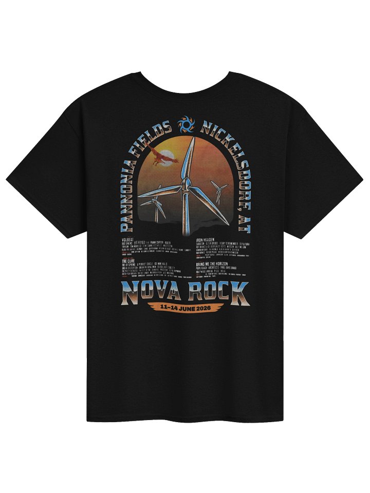 Nova Rock Festival Merch In Nickelsdorf Austria Tshirt product image (2)