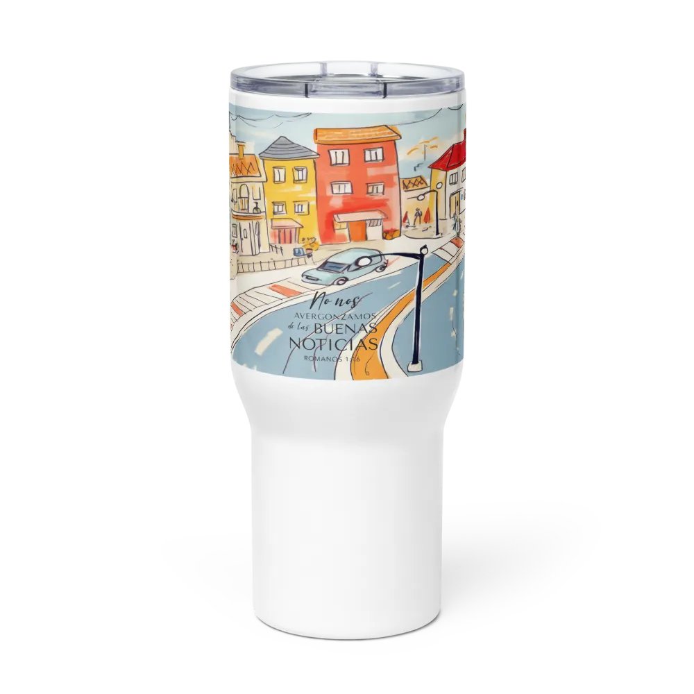 "No Nos Avergonzamos de las Buenas Noticias" Travel Mug product image (1)