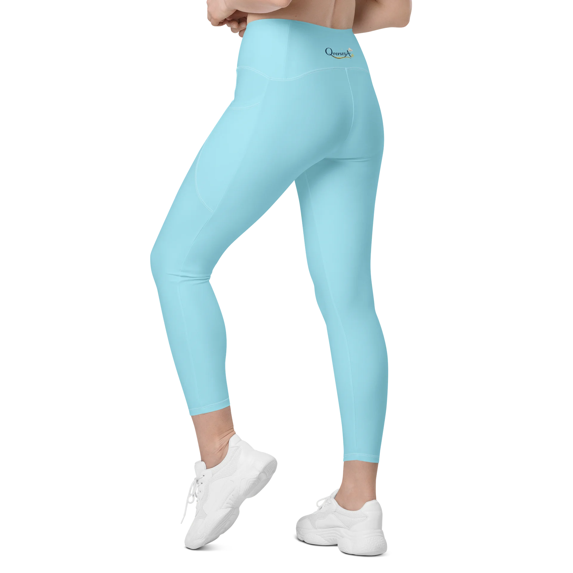 Light blue Leggings with Pockets product image (6)