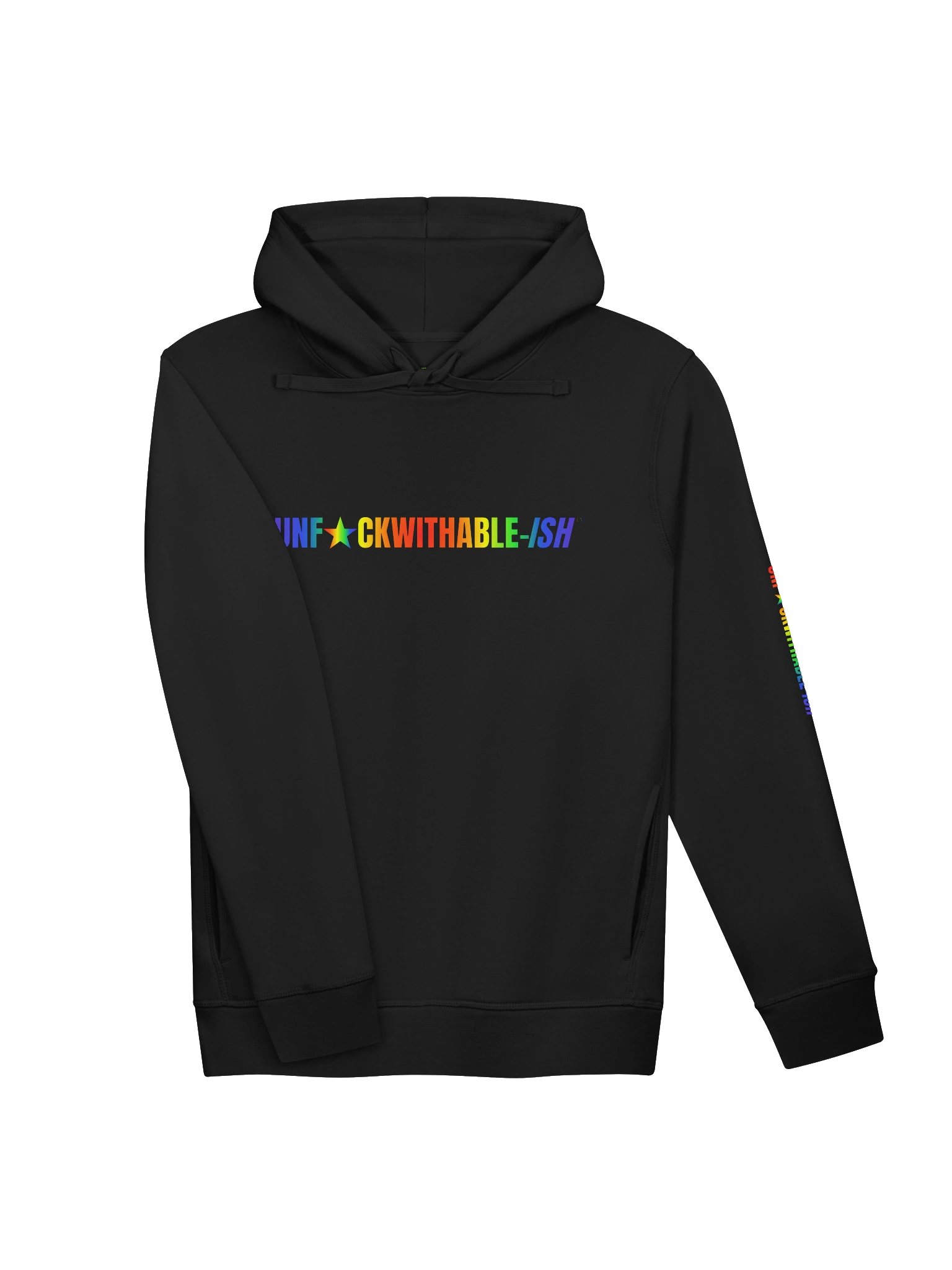 UNF★CKWITHABLE-ISH™ Women's Relaxed Fit Pride Organic Cotton Hoodie product image (13)