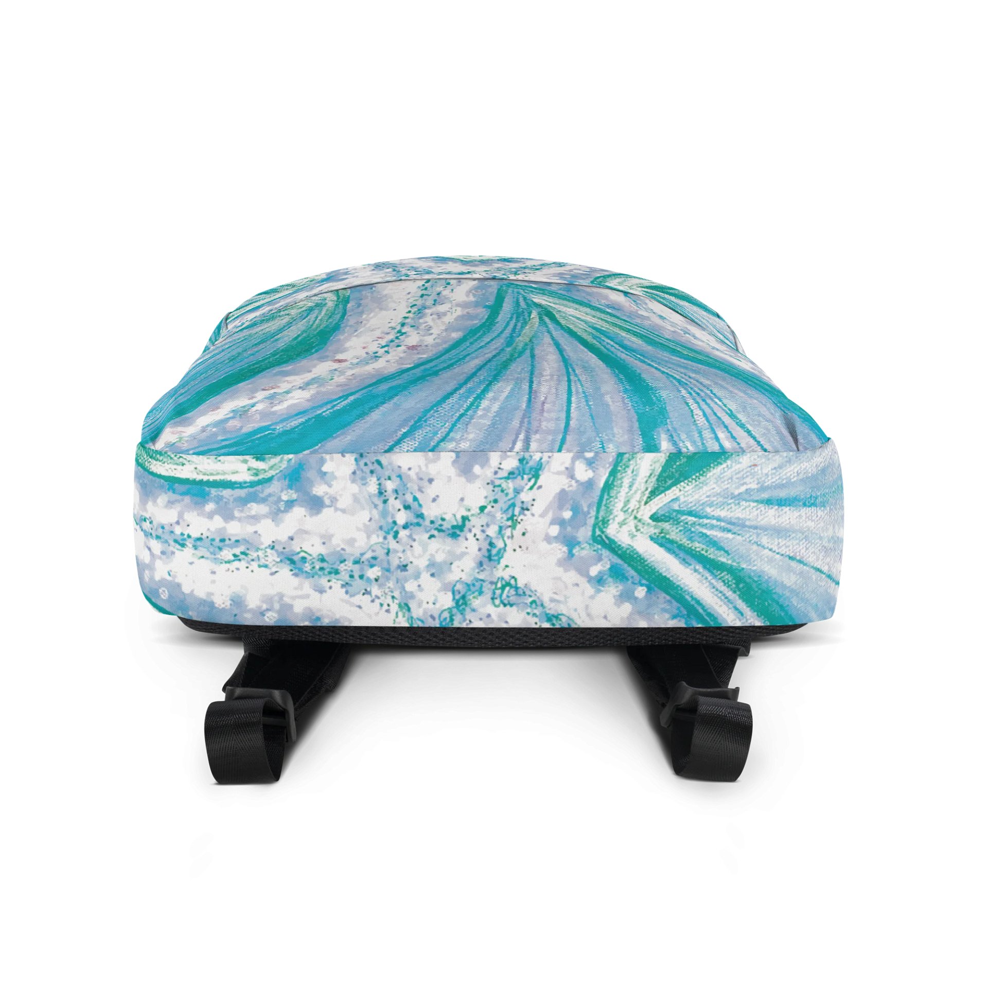 Make Waves with Style | Bright Cyan Starfish Backpack by Monique Faella Designs™🎒 | by Monique Faella Designs™ product image (7)