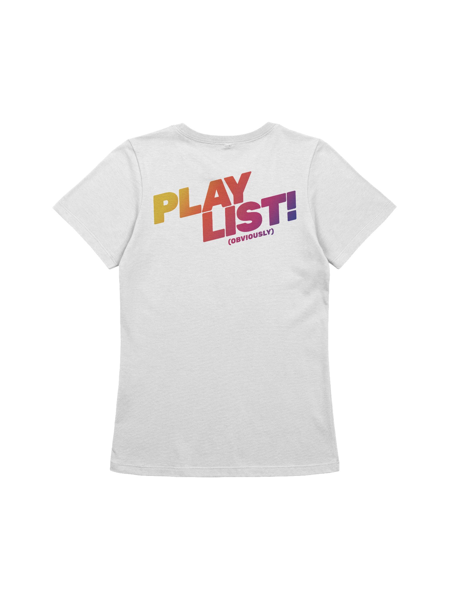 Playlist Women's Supersoft T-Shirt product image (3)
