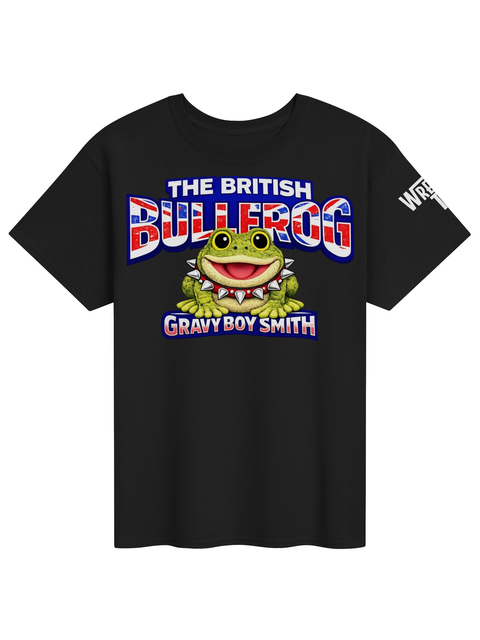 The British Bullfrog Gravy Boy Smith tee V2 w/Sleeve & Back print product image (1)