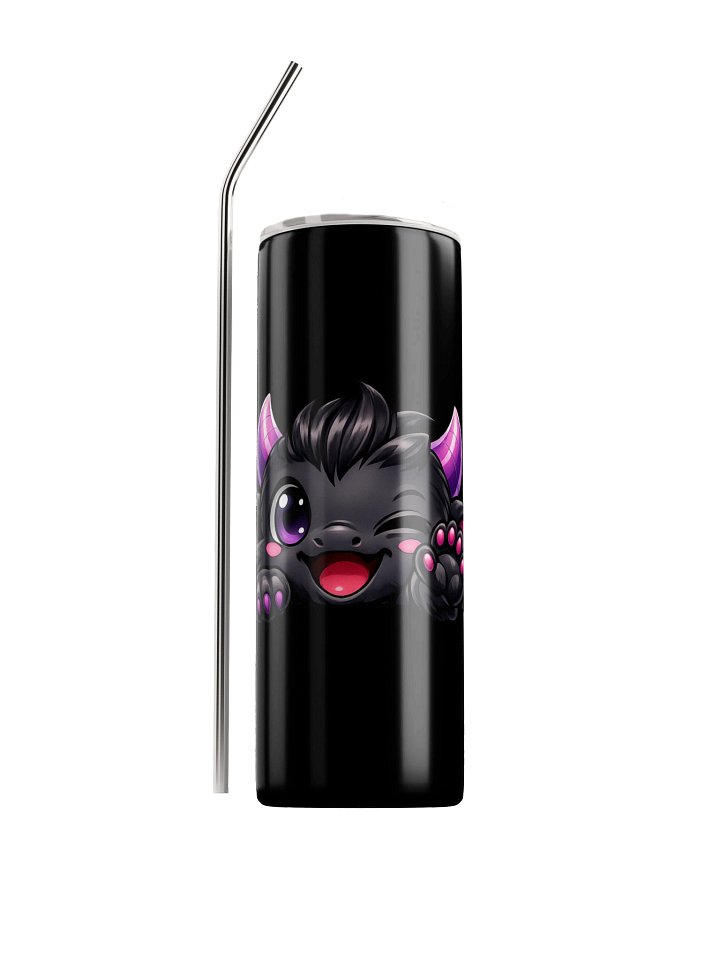 Chibi Drache – 360° All-Over Edelstahl Tumbler (20oz) product image (1)