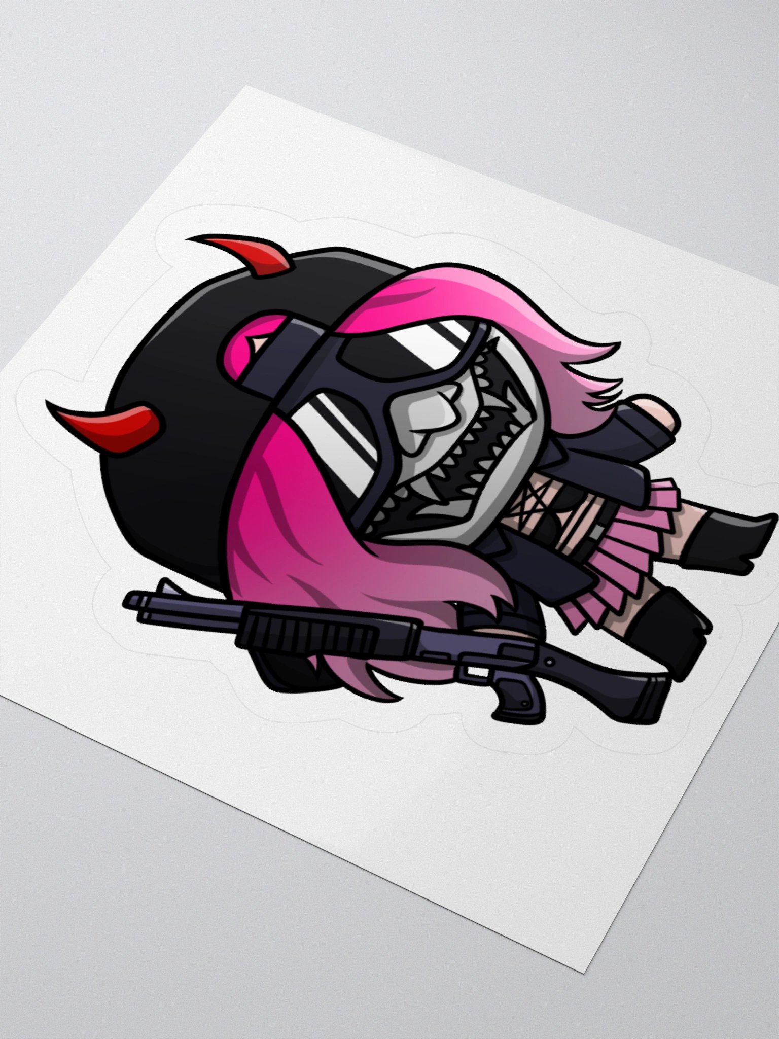Luna "Sakura" Purpose Chibi Sticker product image (7)