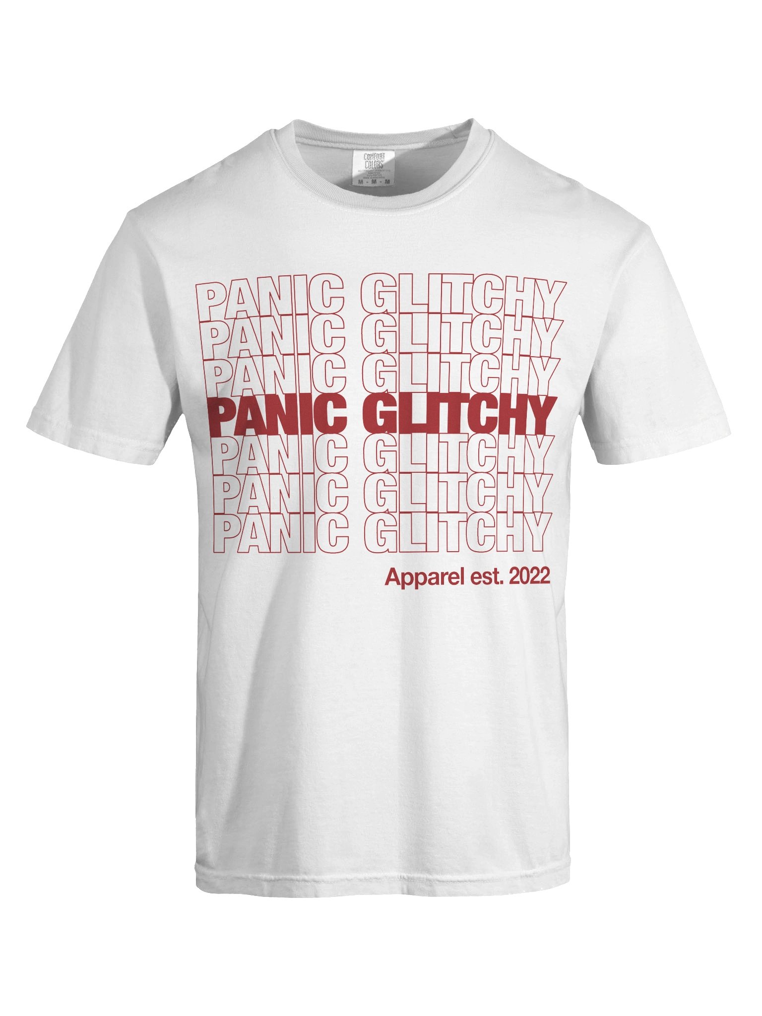 Panic Glitchy Grocery Tee product image (37)