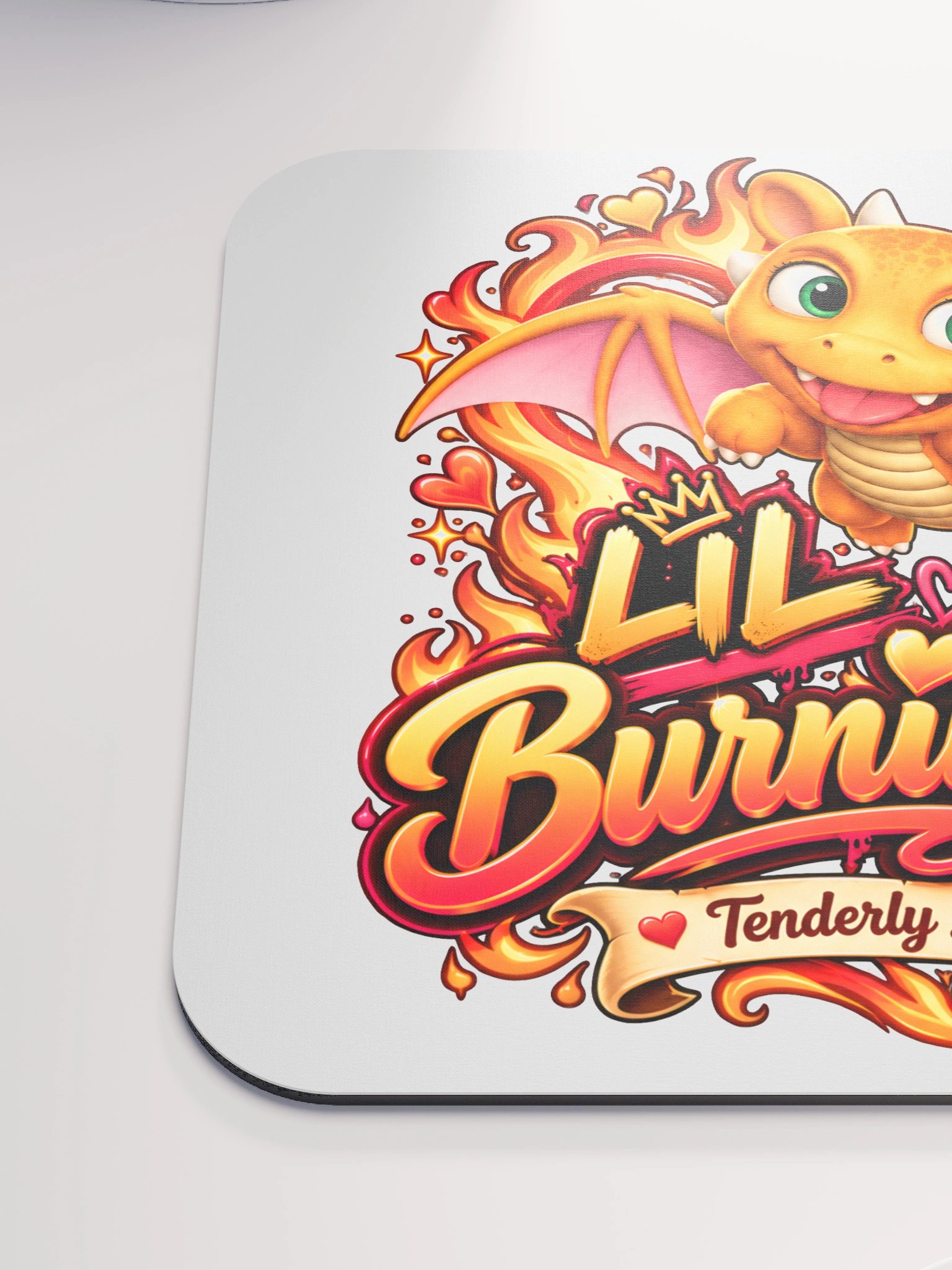 LIL Burning Love Dragon Mouse Pad product image (6)