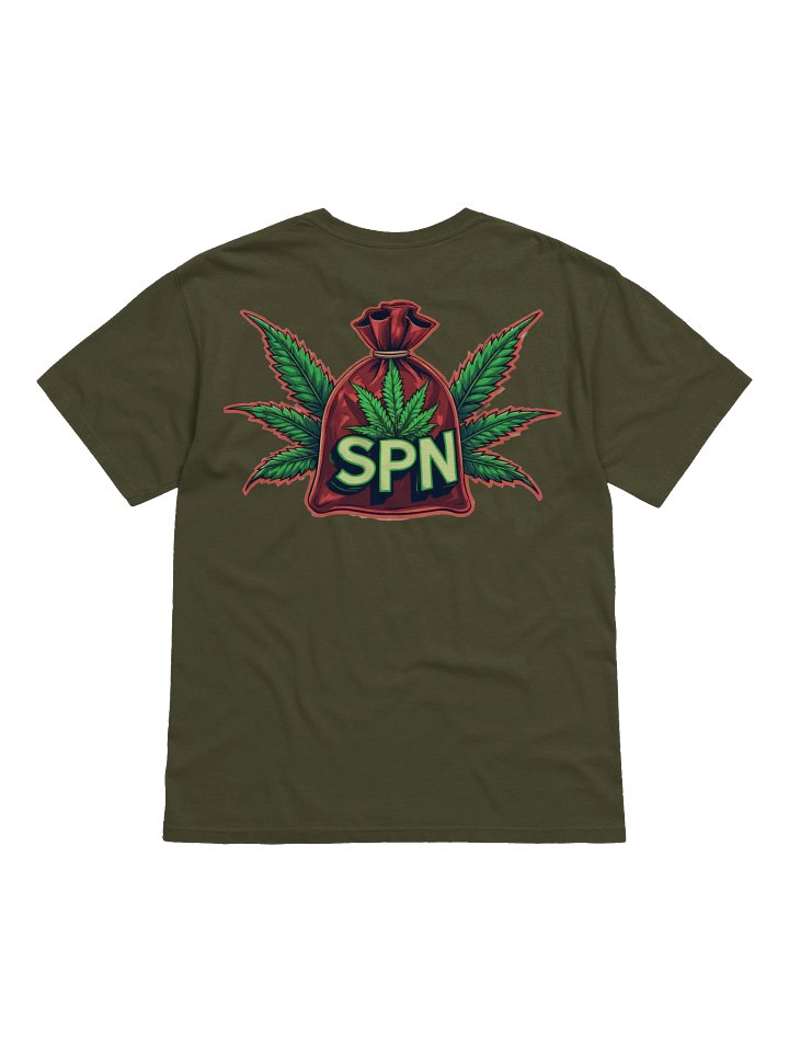 SPN Cannabis Leaf Red Bag T-Shirt product image (13)