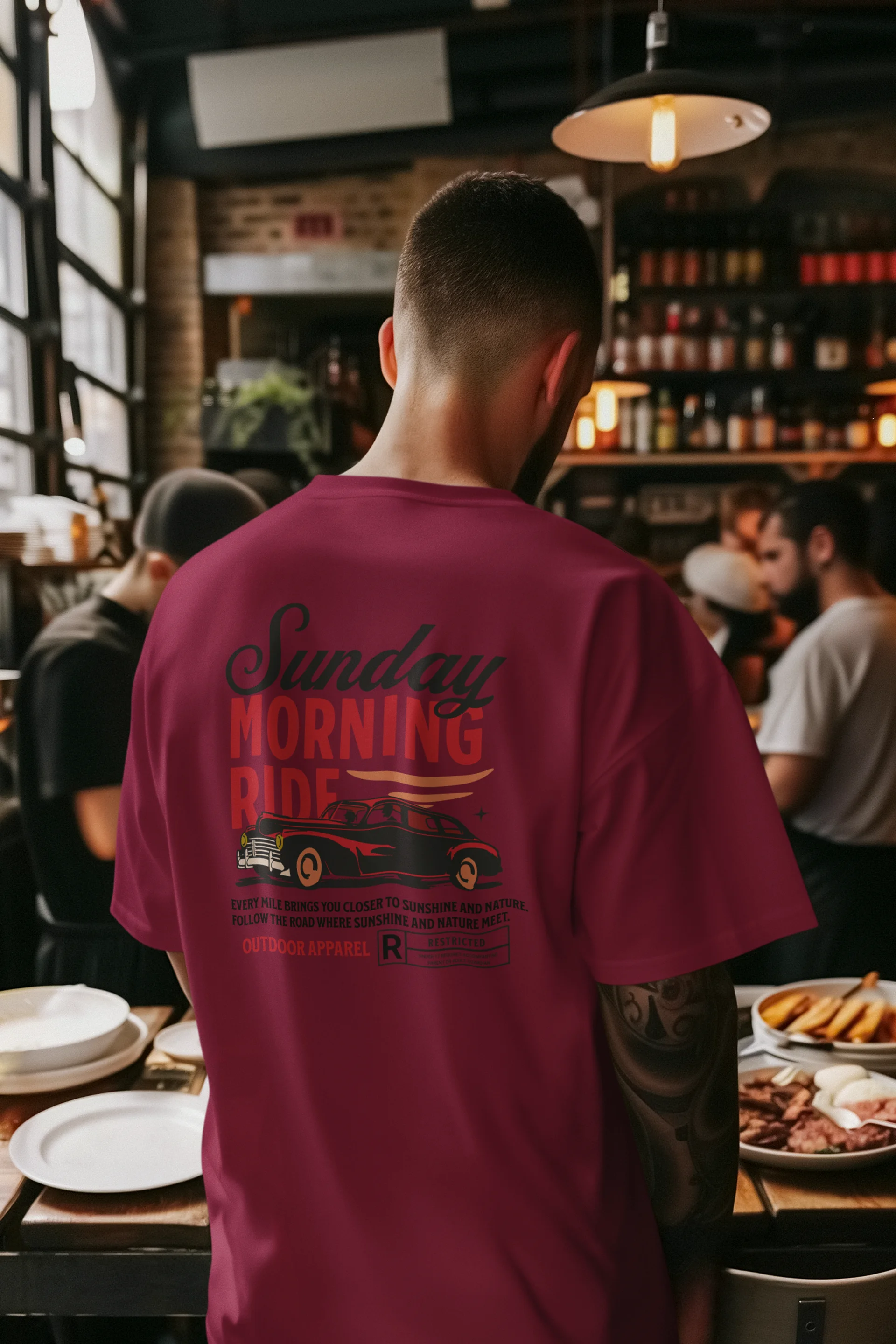 Sunday Morning Ride Outdoor Tee product image (1)