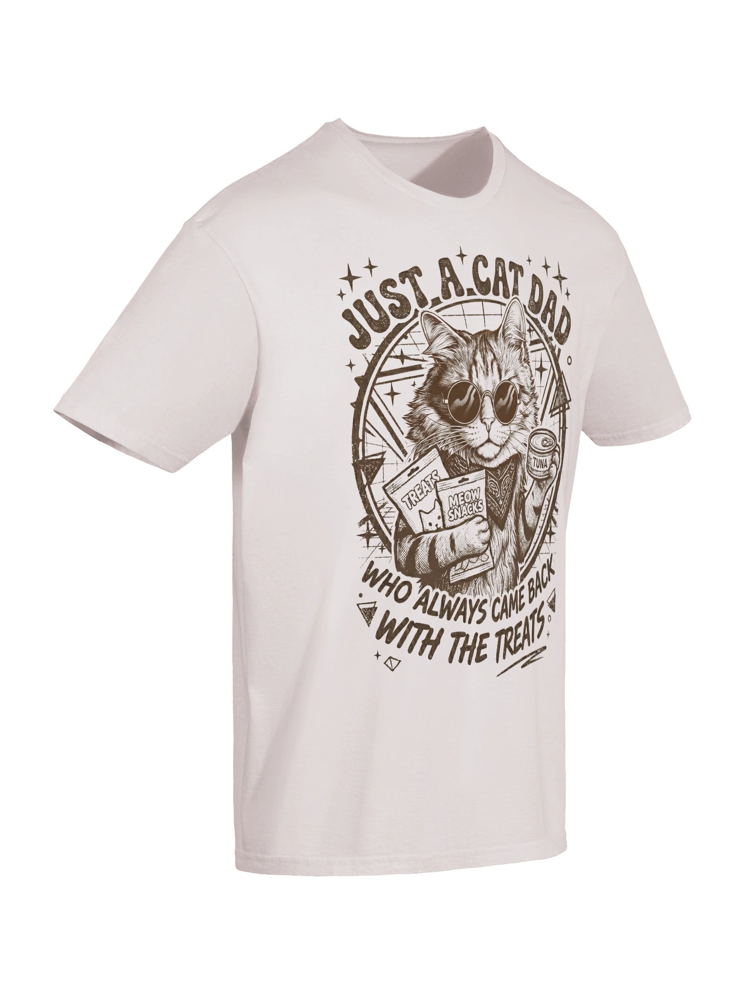 Cat Dad Treats T-Shirt product image (21)
