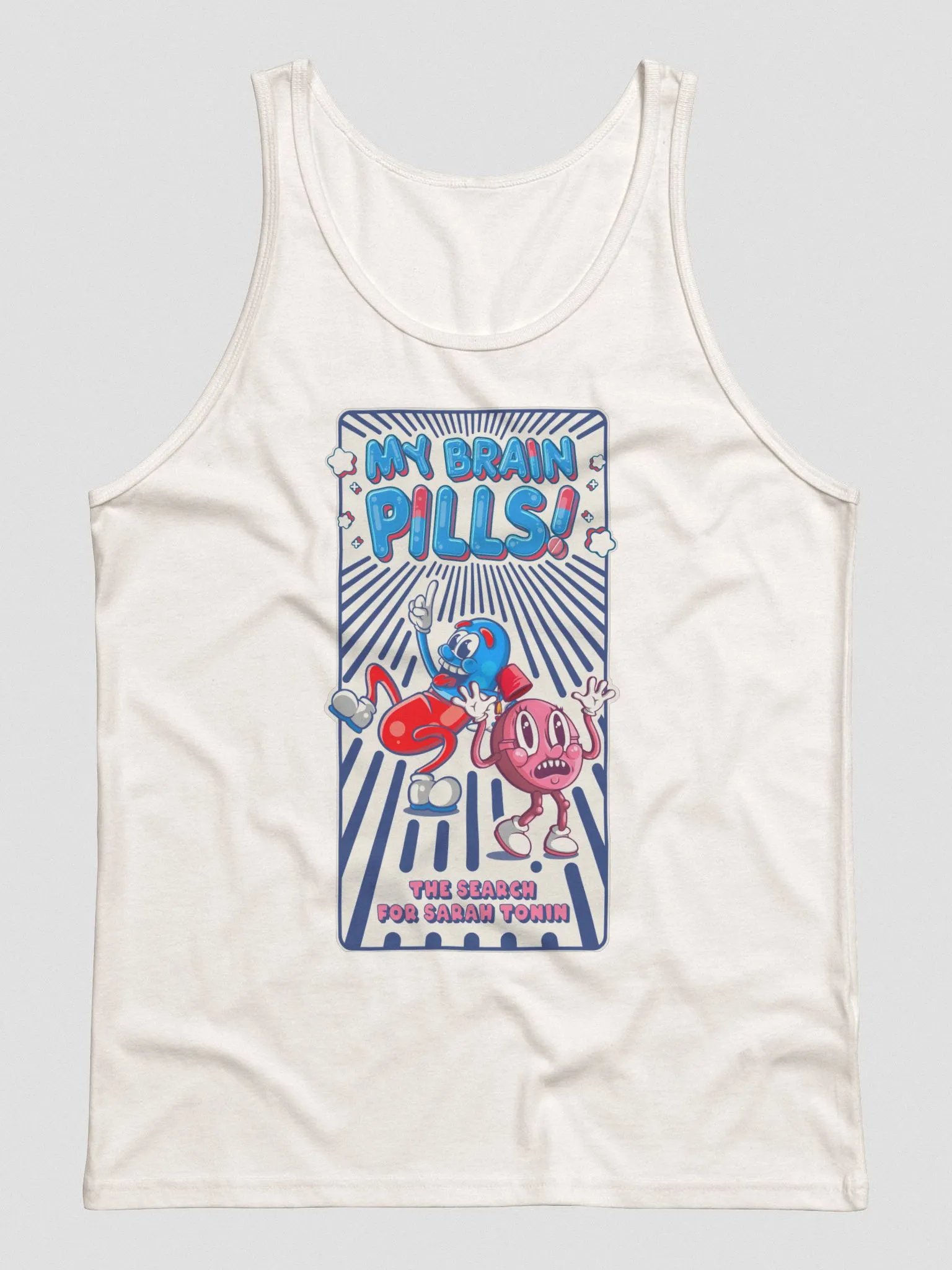 My Brain Pills! Tank (Bubble Gum Edition) product image (2)