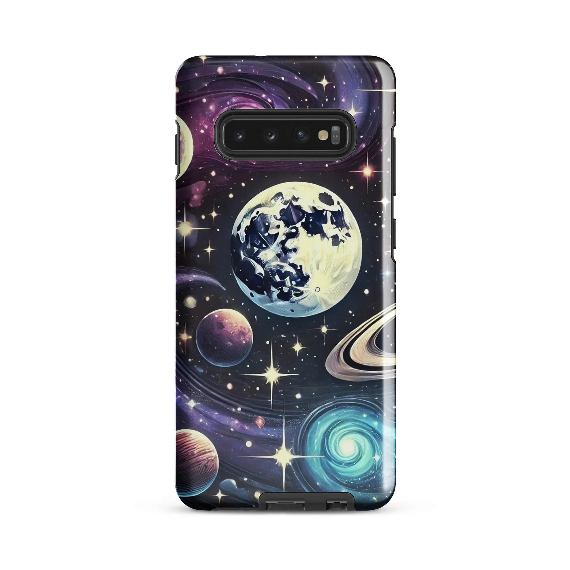 Cosmic Galaxy Samsung Tough Case - Planets & Stars Design product image (1)