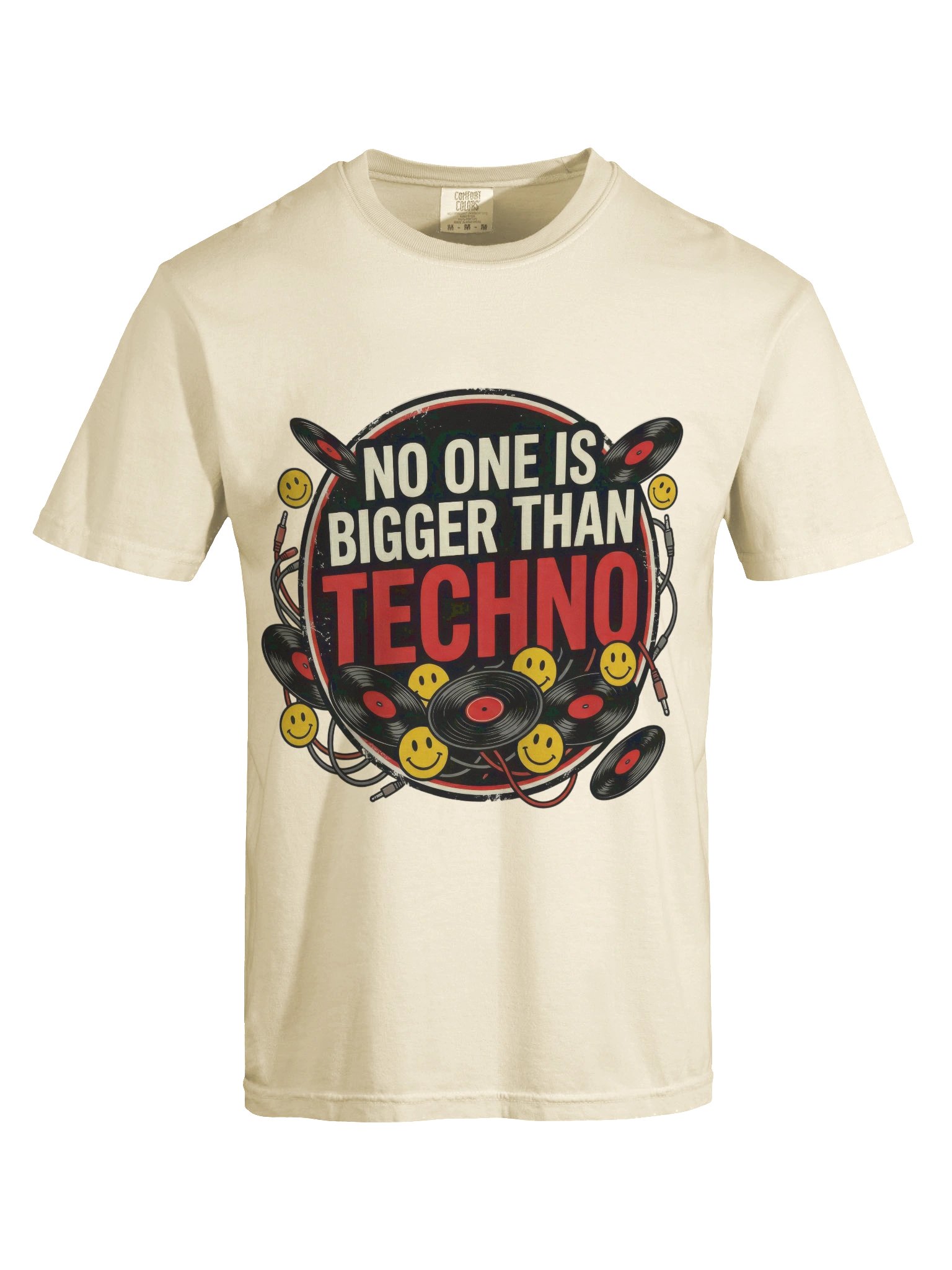 No One Is Bigger Than Techno Tee product image (5)