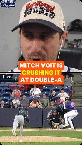 Mitch Voit has been absolutely crushing it at Double-A.