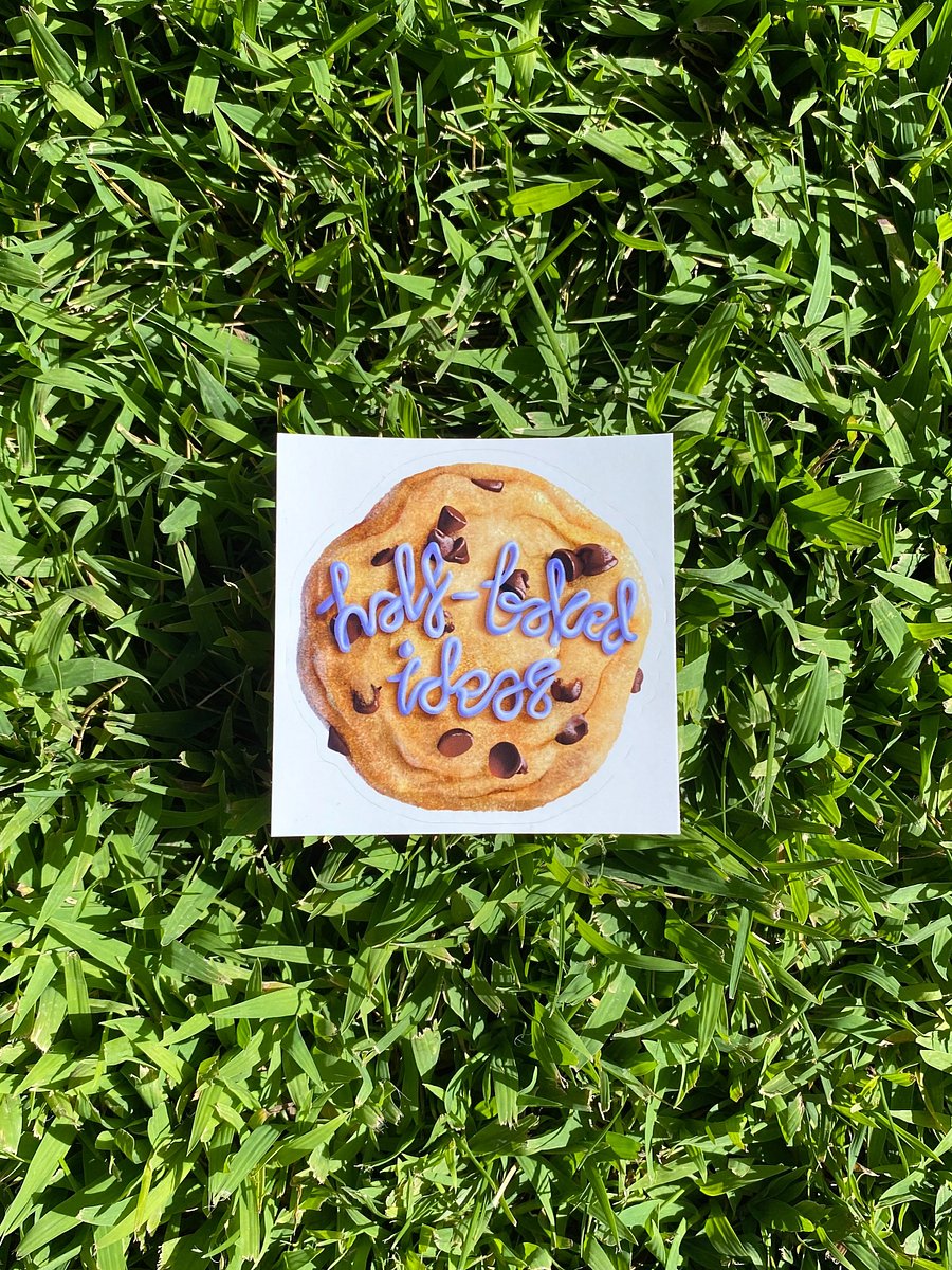 Half Baked Ideas - STICKER product image (2)