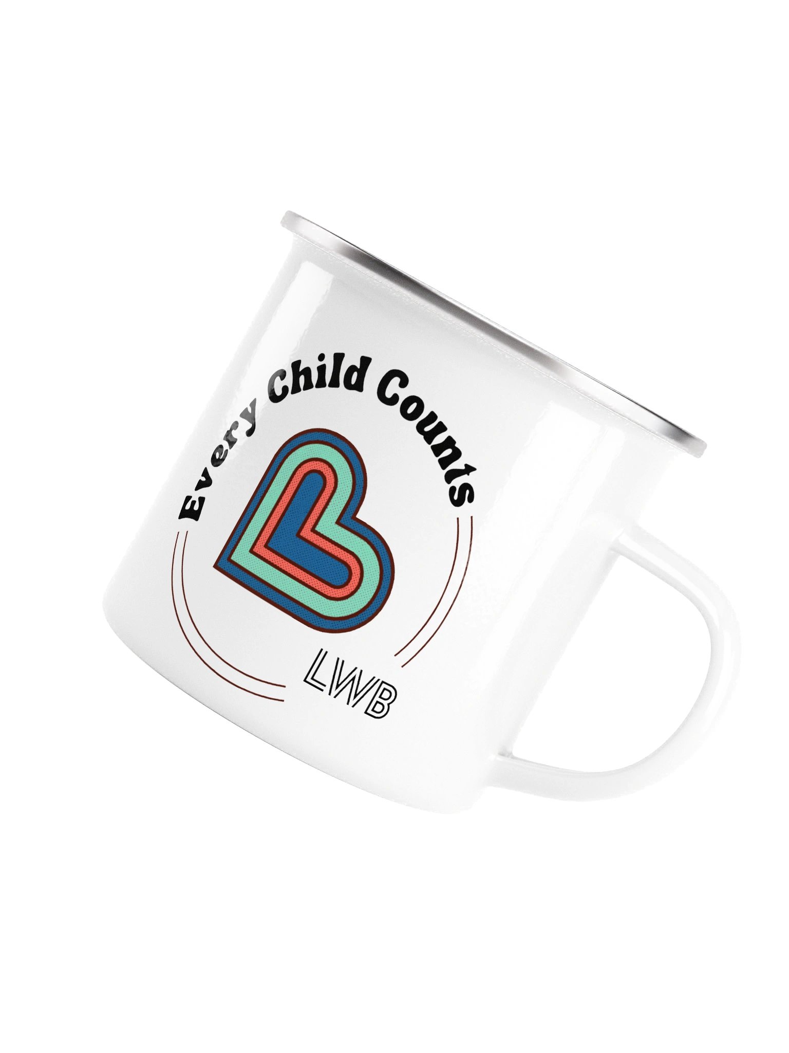 Retro LWB Enamel Mug product image (5)
