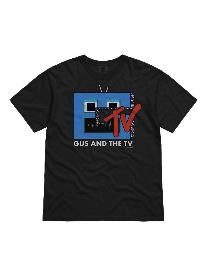 Gus and the TV - Black Shirt product image (1)