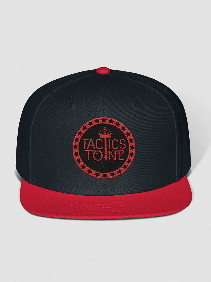 Royal Logo Snapback Cap - Black&Red product image (1)