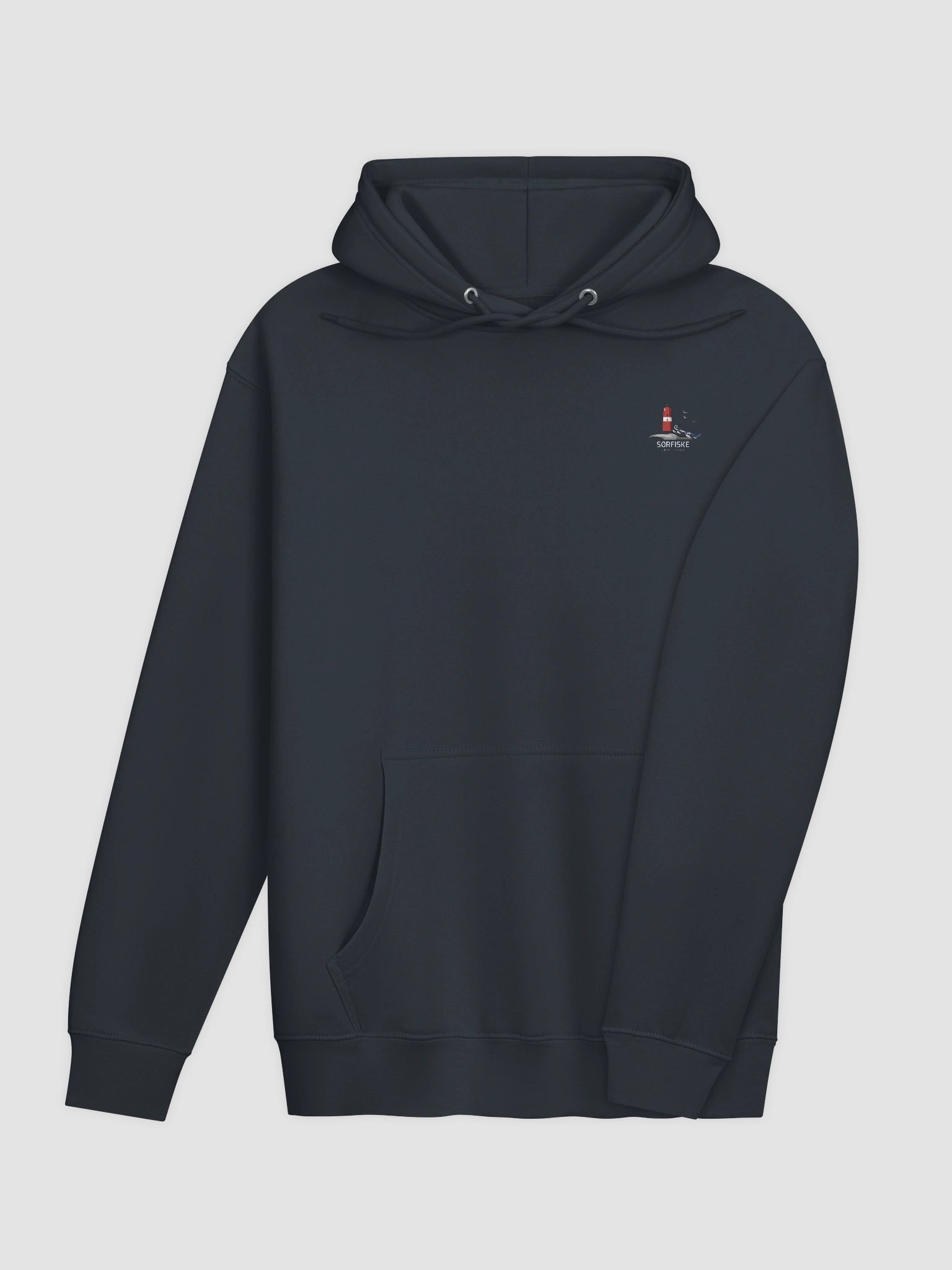 Sørfiske Genser Navy Blå - Liten Logo Venstre product image (4)
