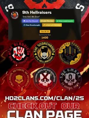 Wanna join an active community with events ,weekly operations, challenges, RP and rich lore/art? Then check us out! #helldivers2 #hellraisers #gaming #superearth #helldivers 