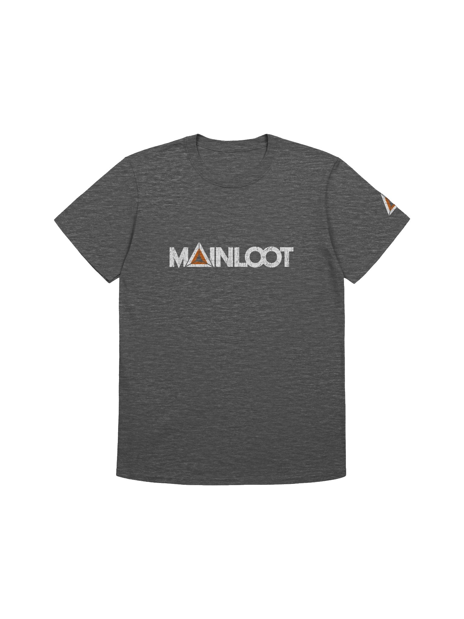 Mainloot Heather Grey Tee product image (1)
