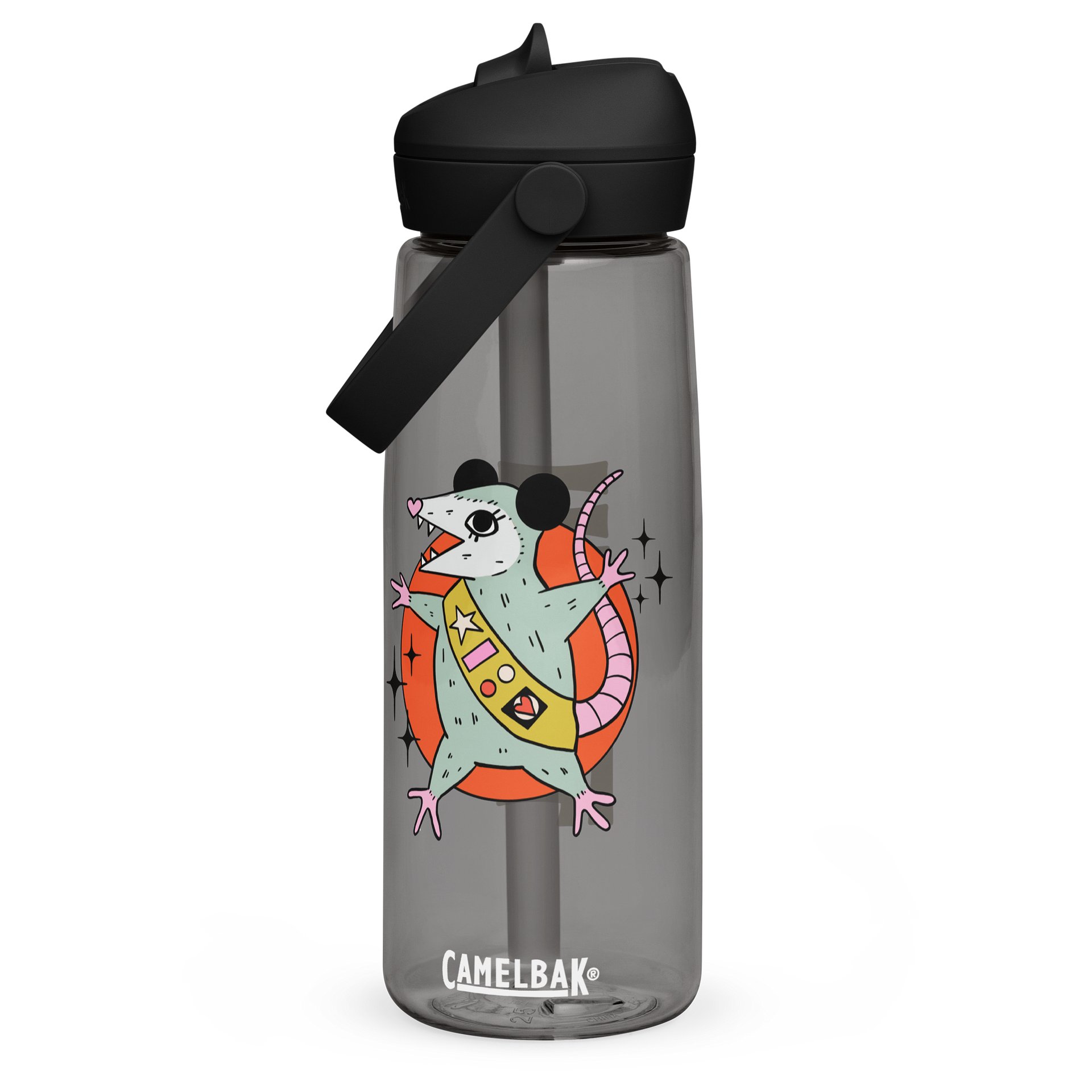 Trash Scouts - Opossum Flip Straw Bottle - 4 Coors product image (3)