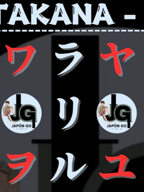 KATAKANA COMPLETO🇯🇵 (NEGRO) ⭐️Japón Go Oficial⭐️ Imagen de Escritorio Para Laptop product image (1)