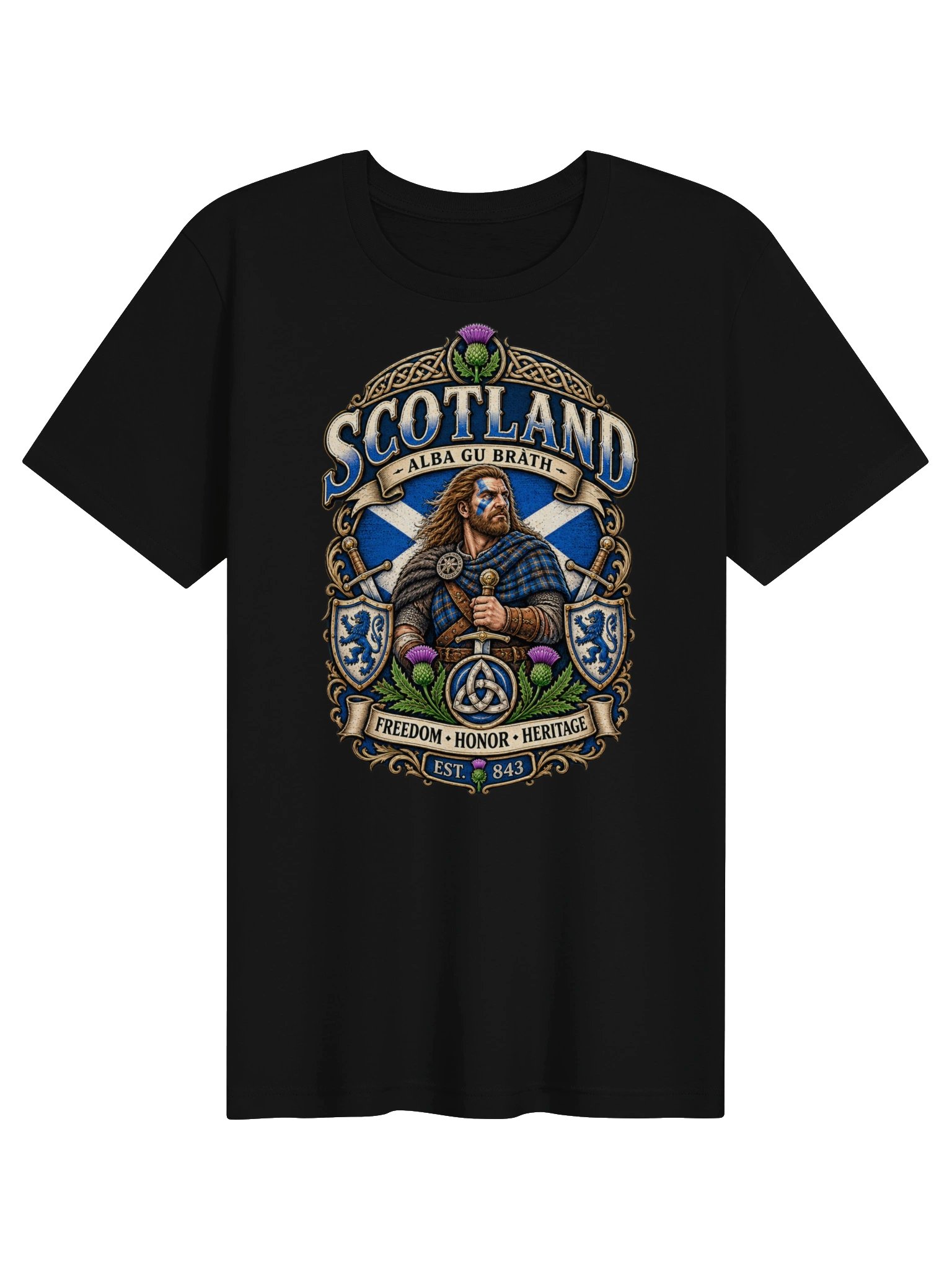 Scotland (Est. 843) - Soft Tee product image (3)