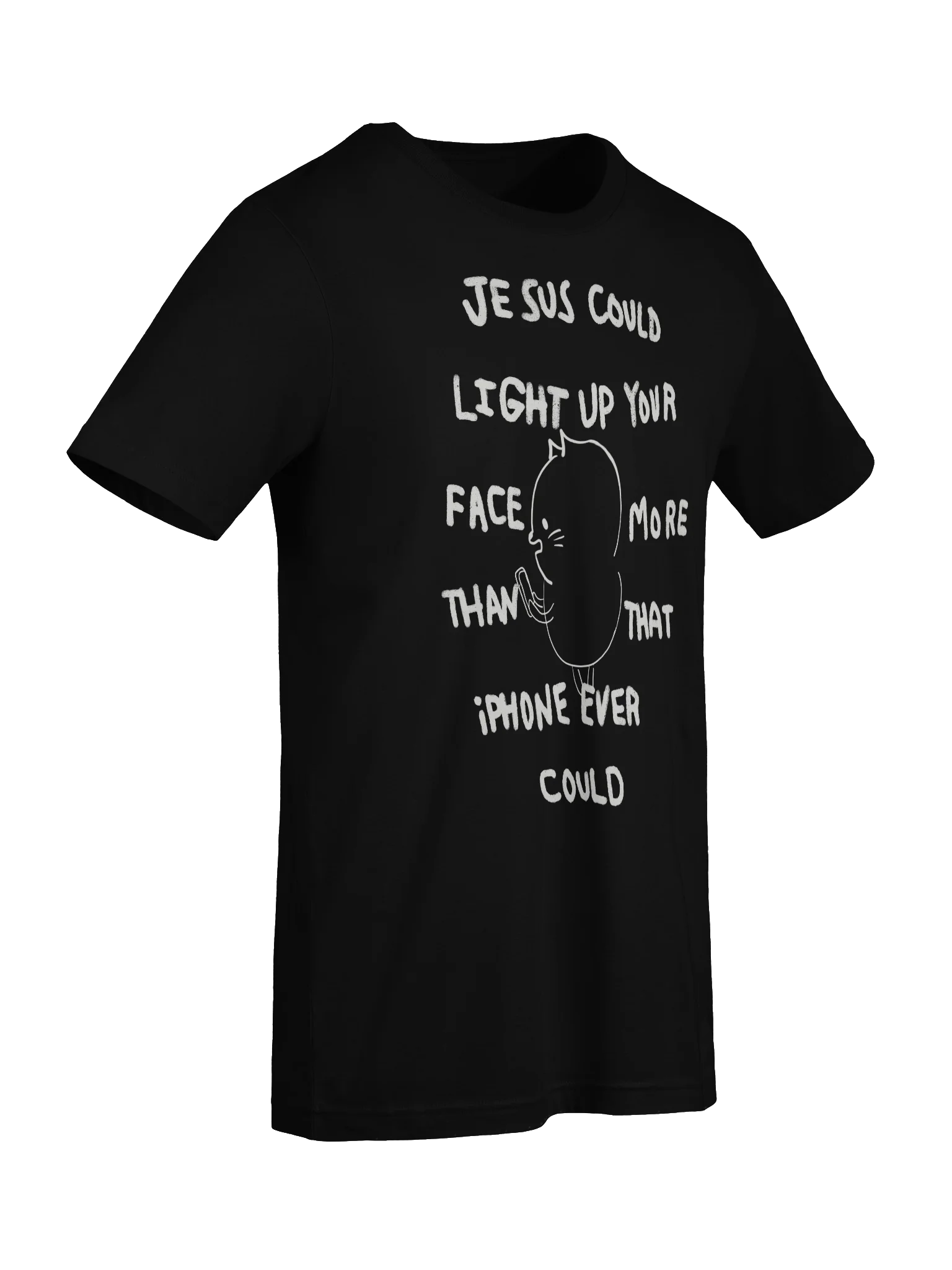 Parody iPhone Jesus Statement Tee product image (9)