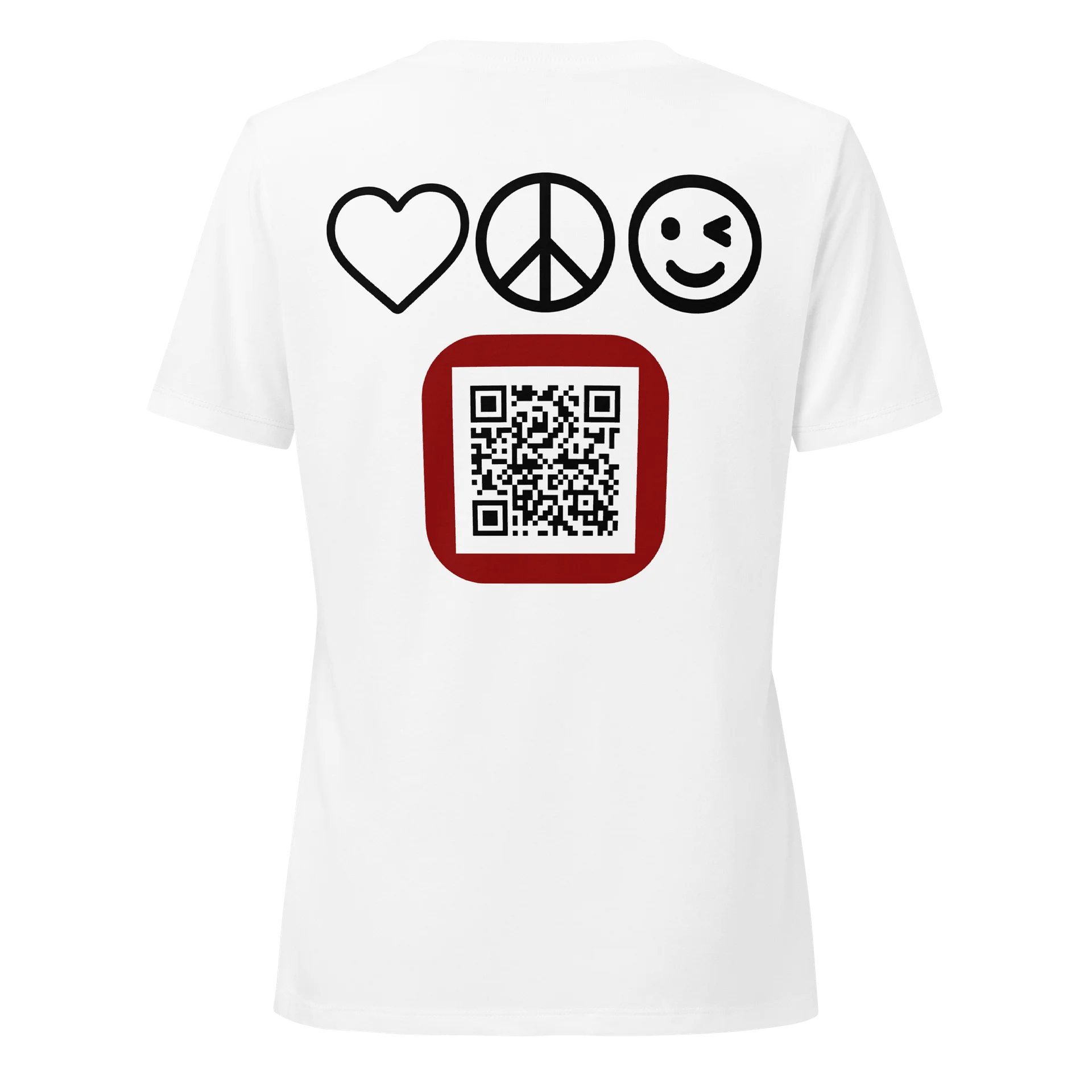 THE HOUSE Women’s V-Neck T-White product image (4)