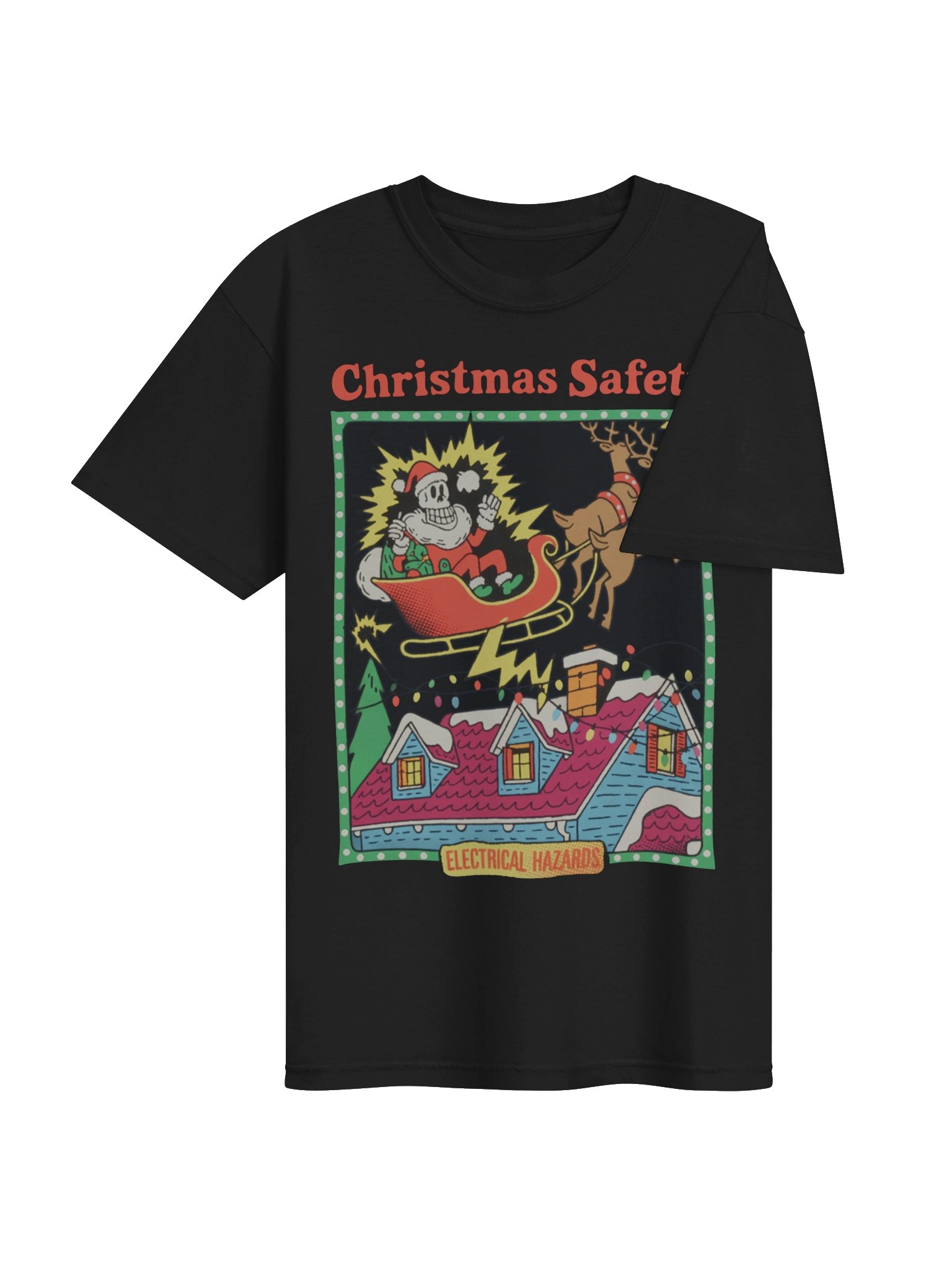 Christmas Safety Electrical Hazards Tee product image (21)