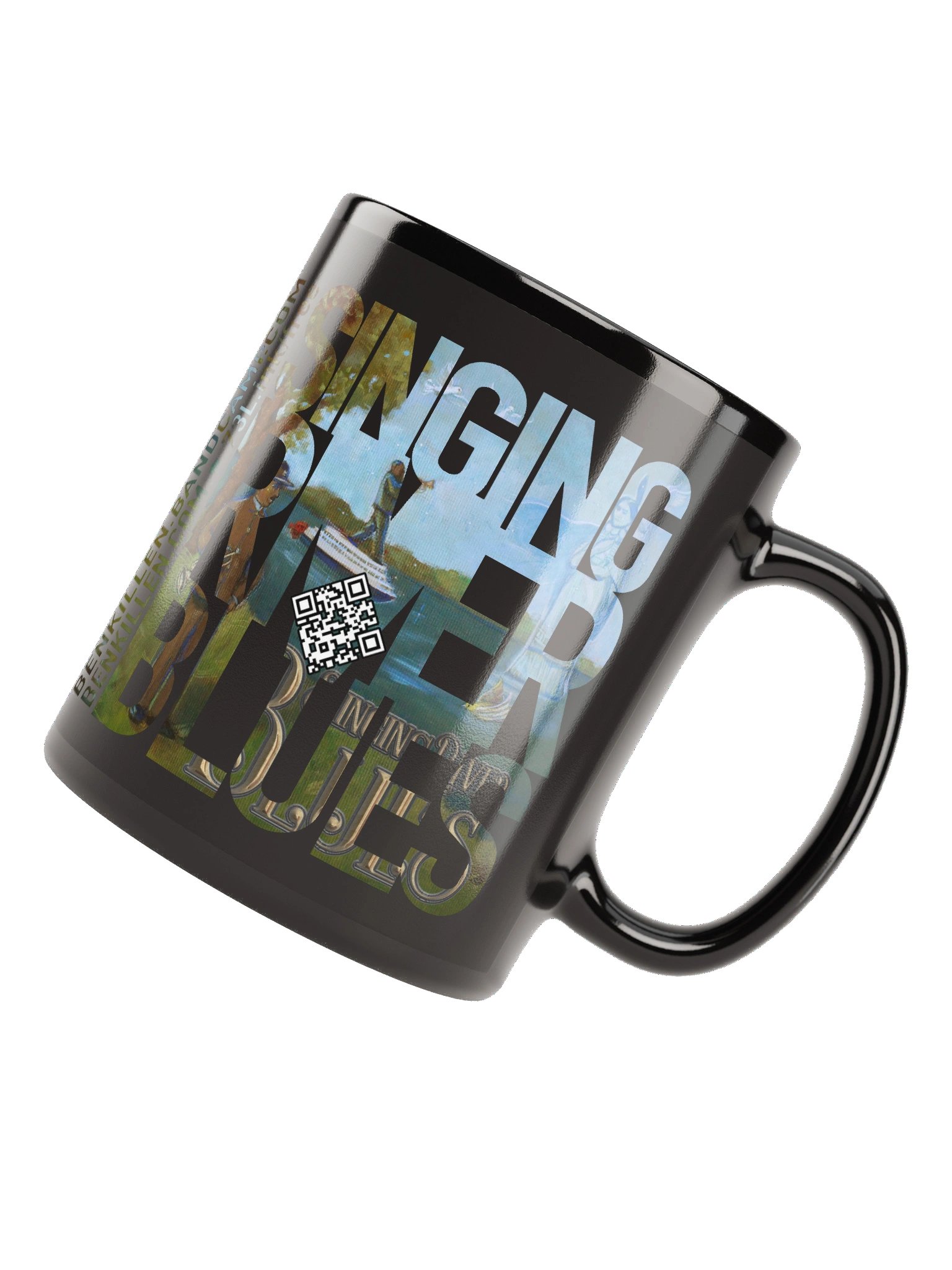 Singing River Blues Mug (Gloss Black) product image (7)