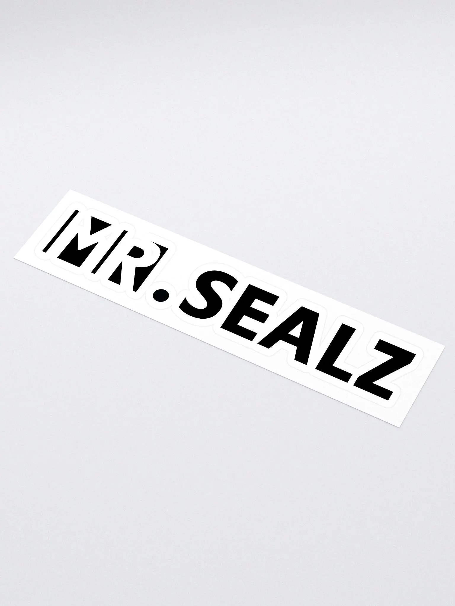 Mr. Sealz Sticker: Text logo product image (1)