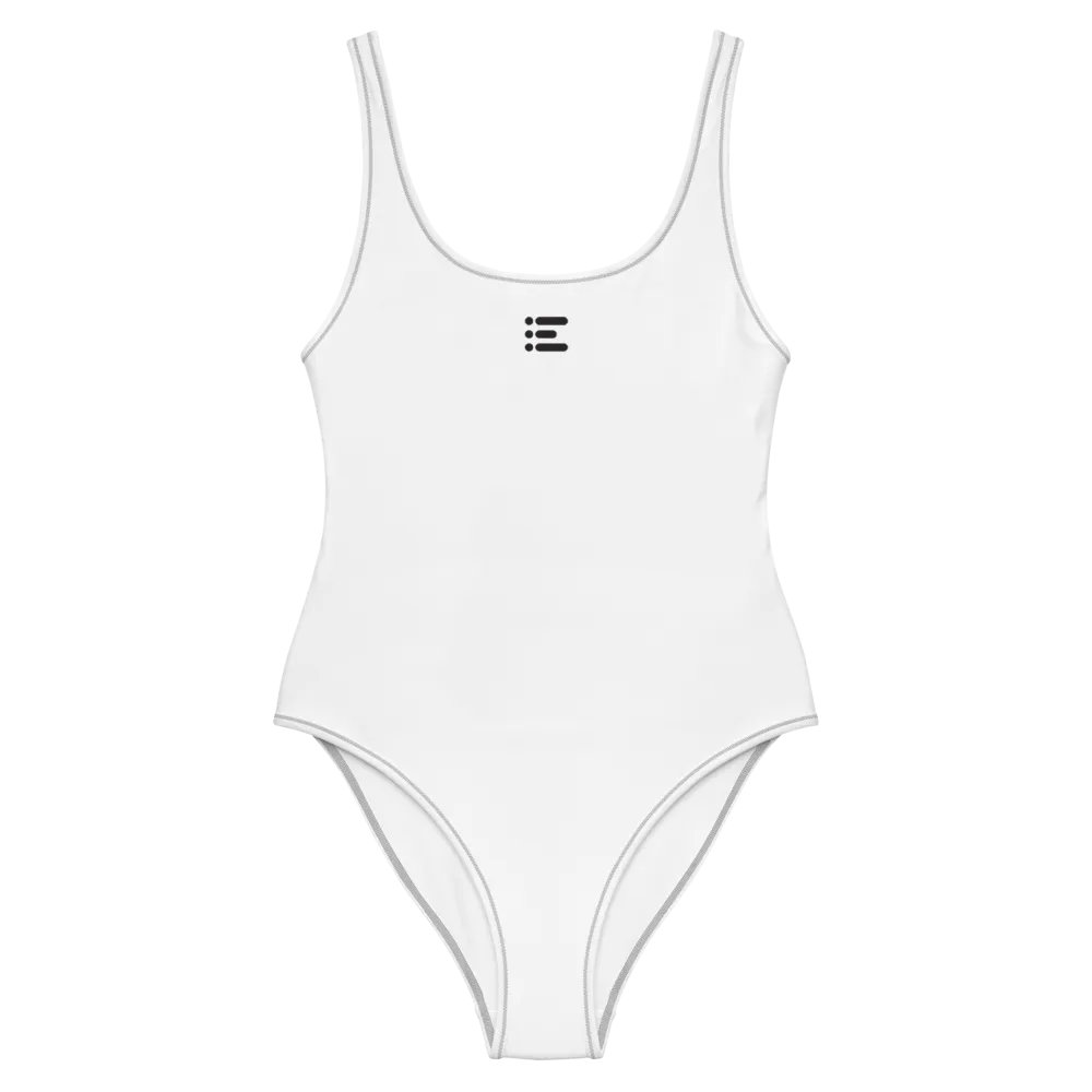 All-Over Print One-Piece Swimsuit w/ Center Logo product image (5)