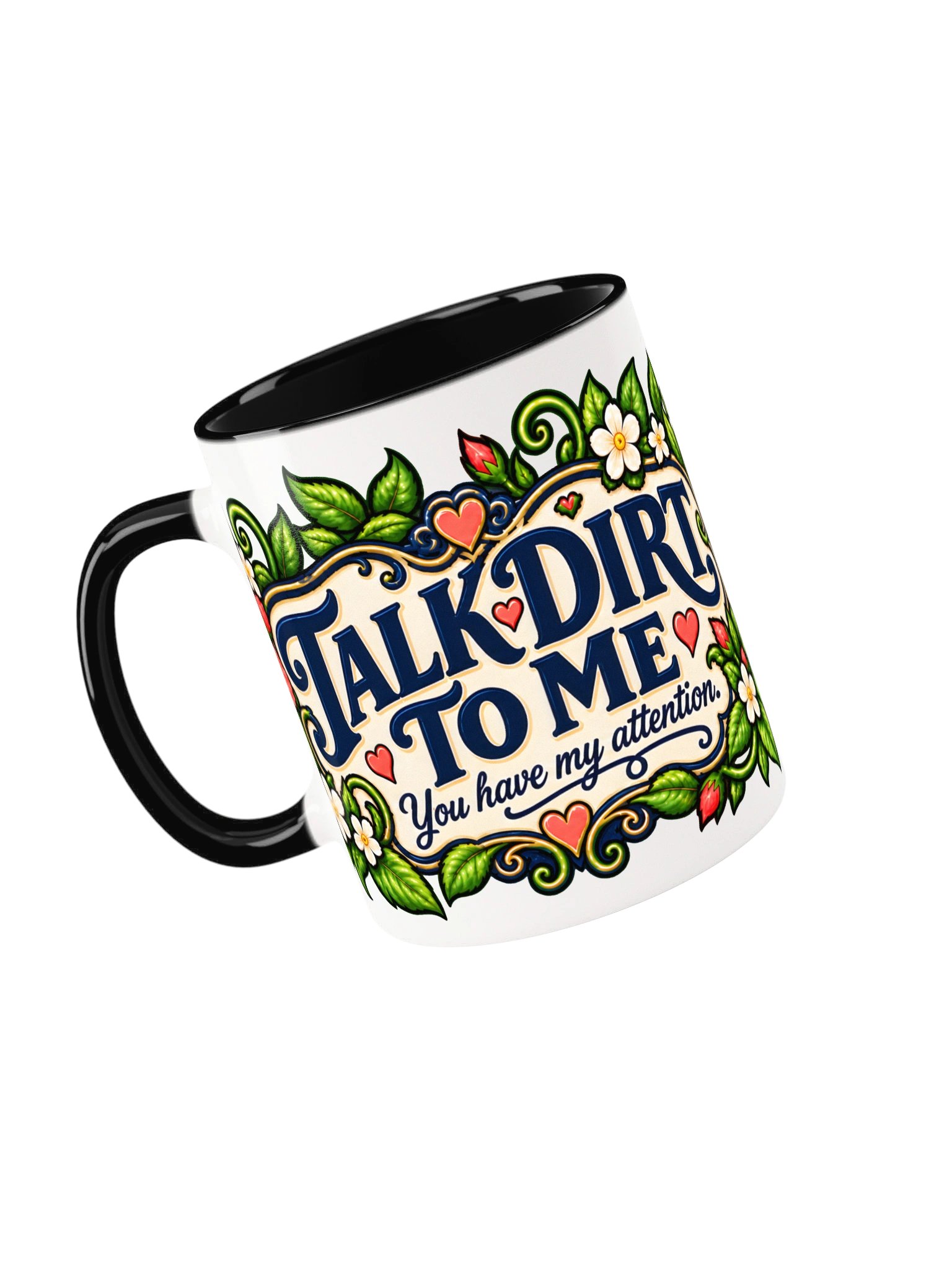 Talk Dirt to Me Floral Mug product image (17)