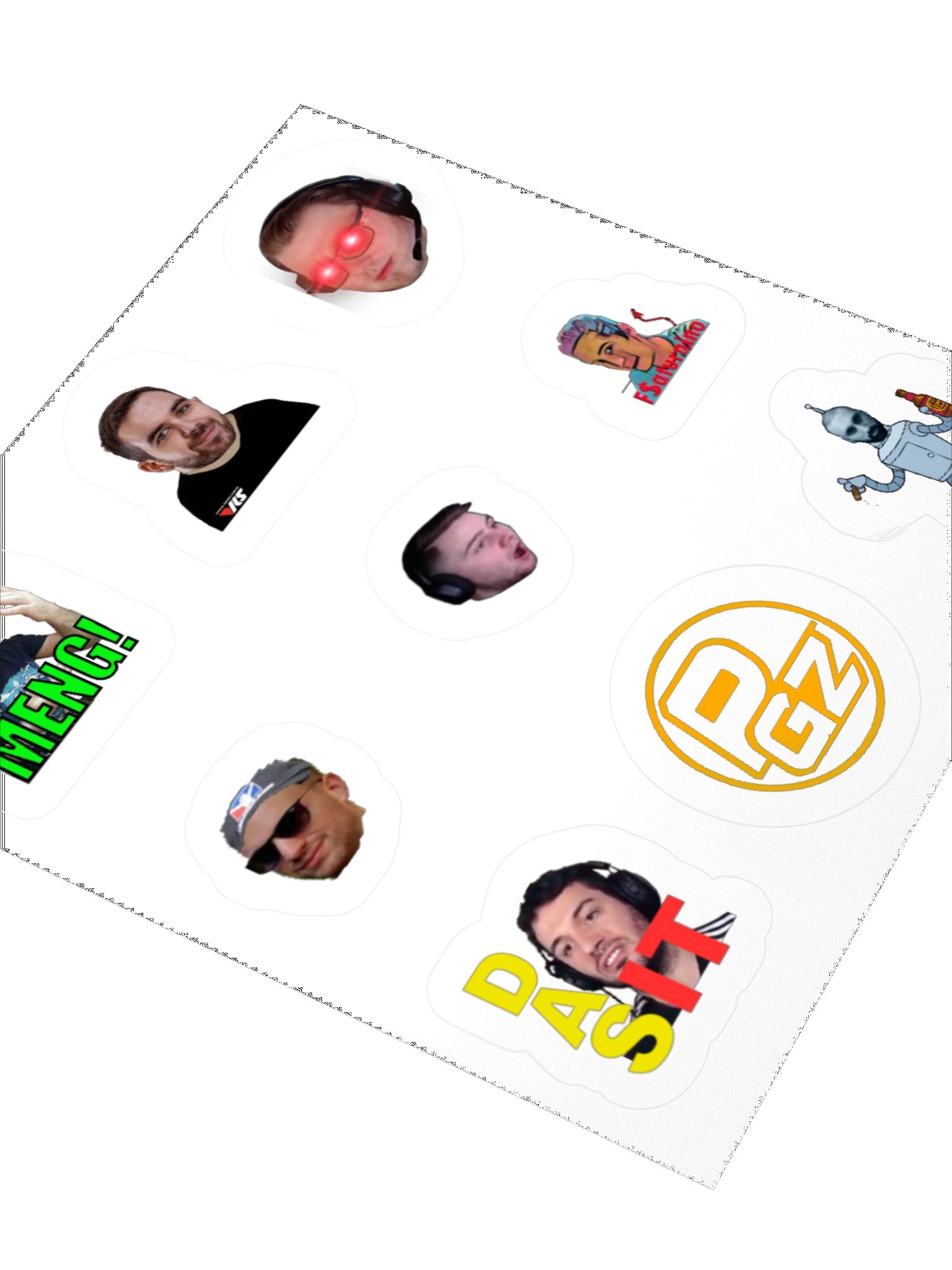 PGZ Emote Stickers product image (3)