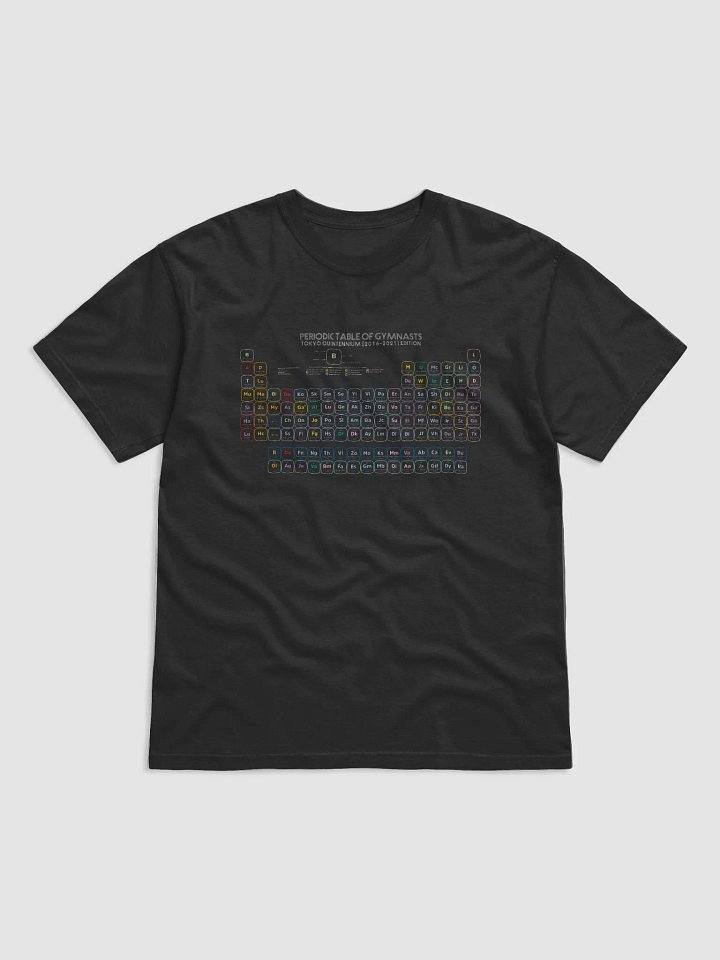 Periodic Table of Gymnasts 2016-2021 Quintennium Edition Shirt product image (1)